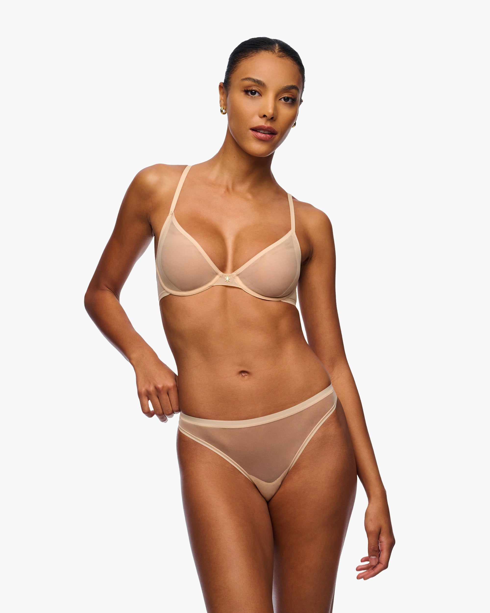 Beige Sujetadores - Soire Iconic Sujetador Plunge