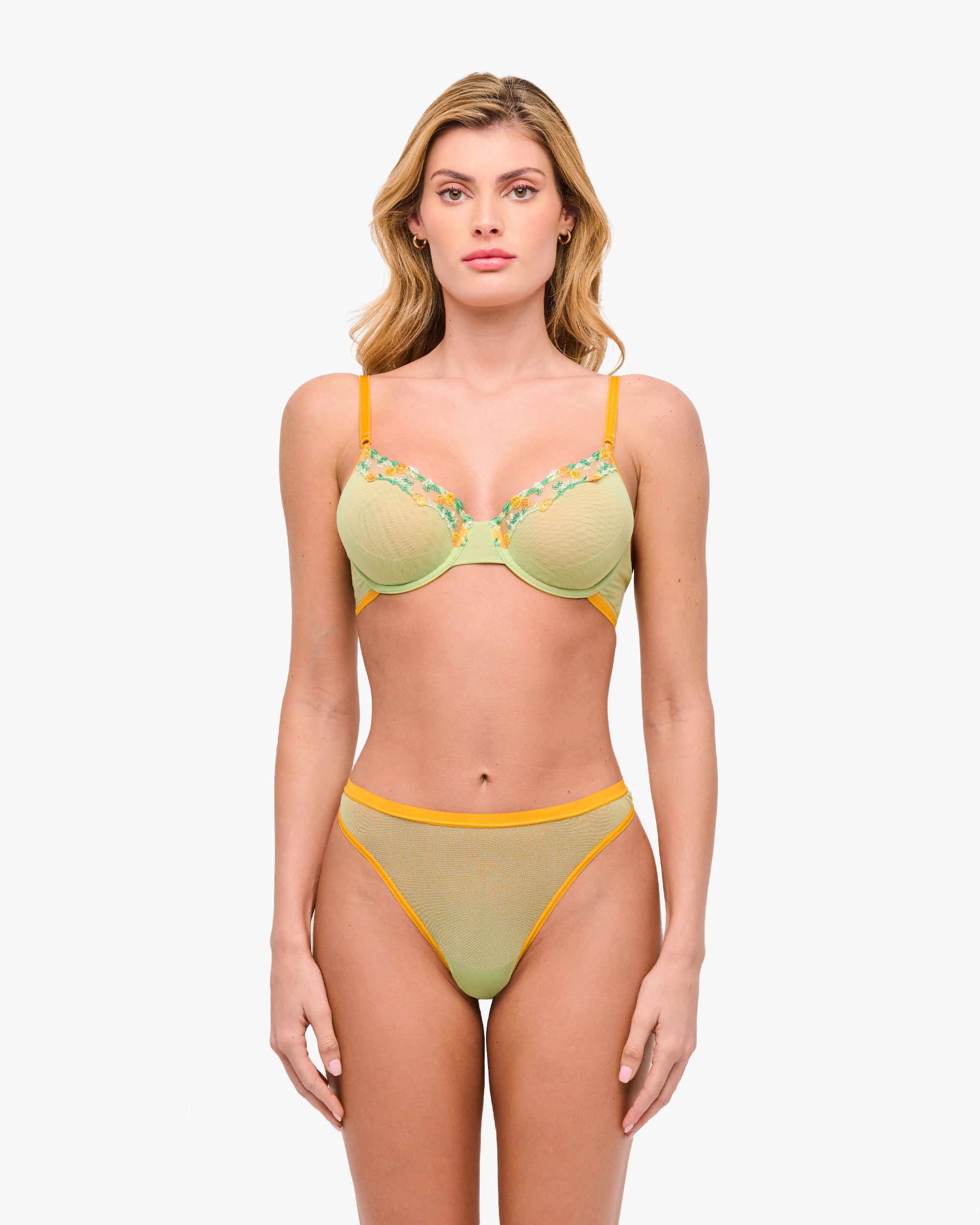 Verte String - Soire Limoneto Tanga Classique