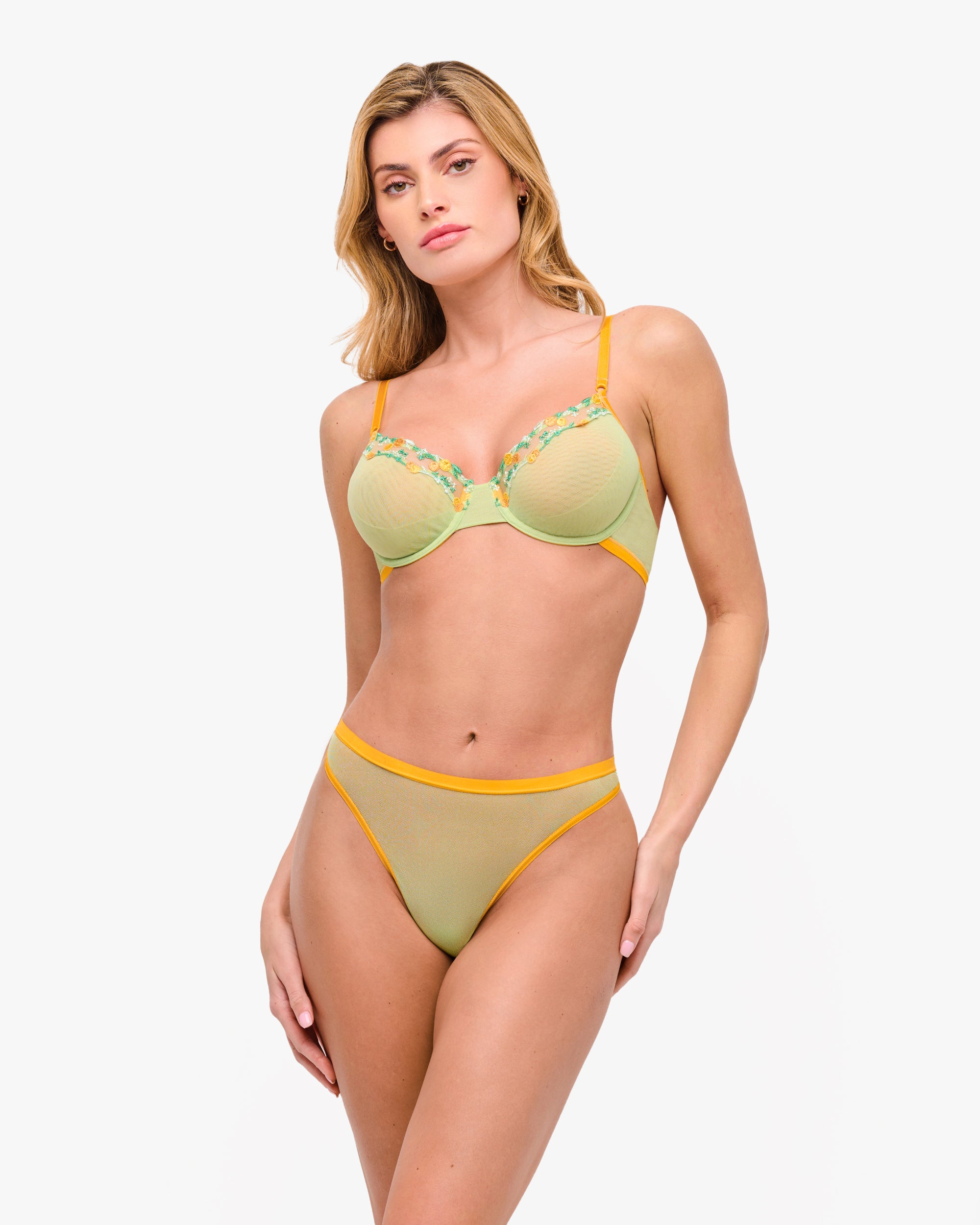 Green Thong - Soire Limoneto Classic Thong