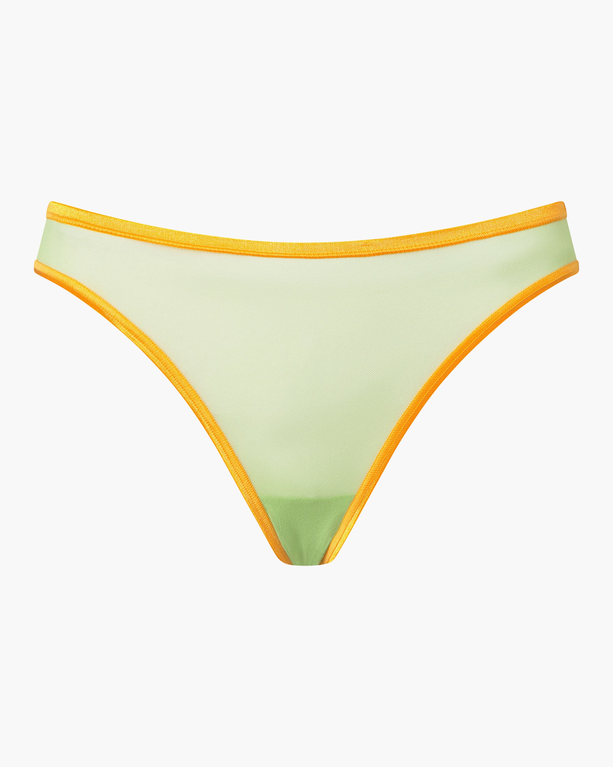 Grün Slip - Soire Limoneto Bikini Mit Hohem Beinausschnitt