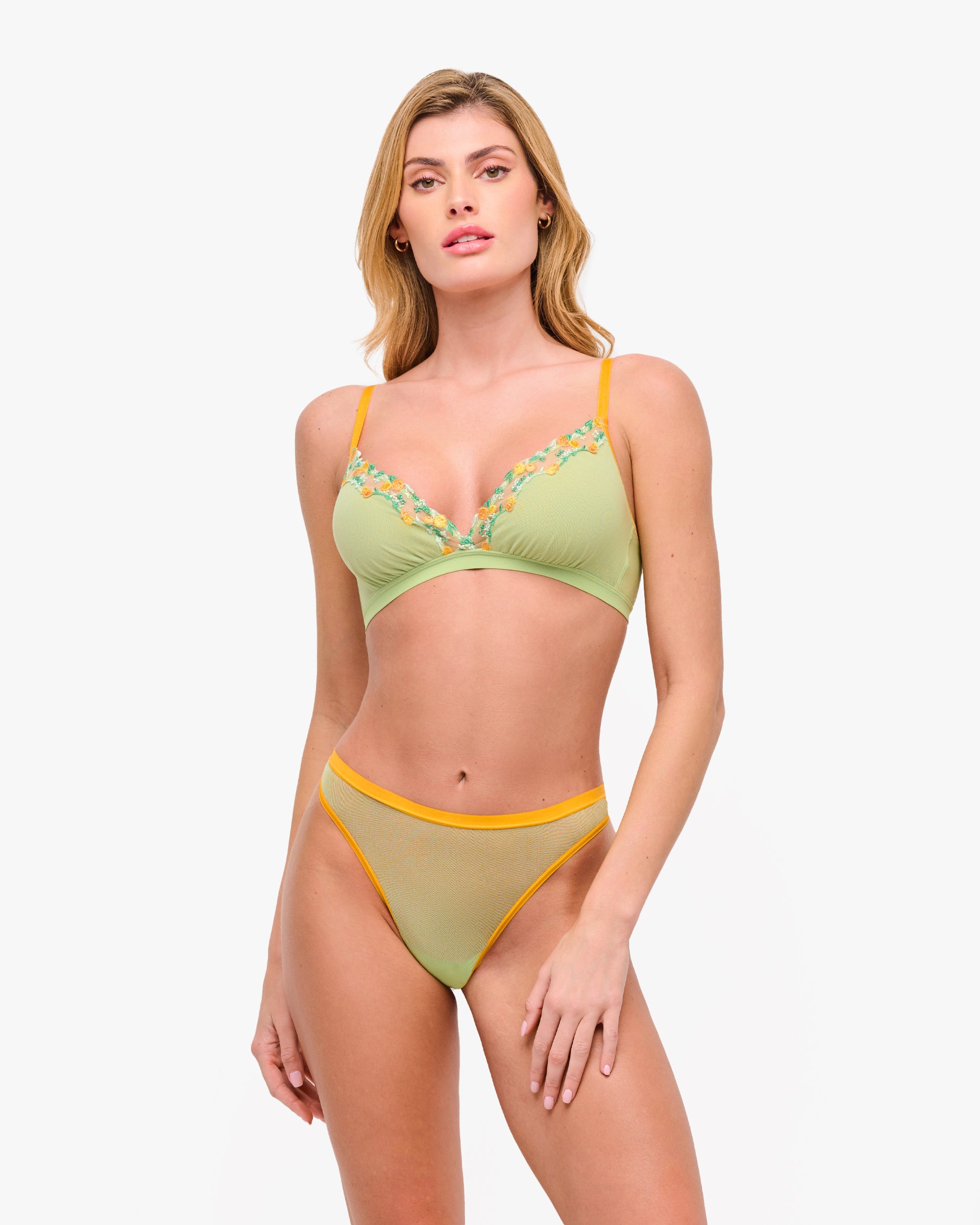 Verde Bralette - Soire Limoneto Bralette