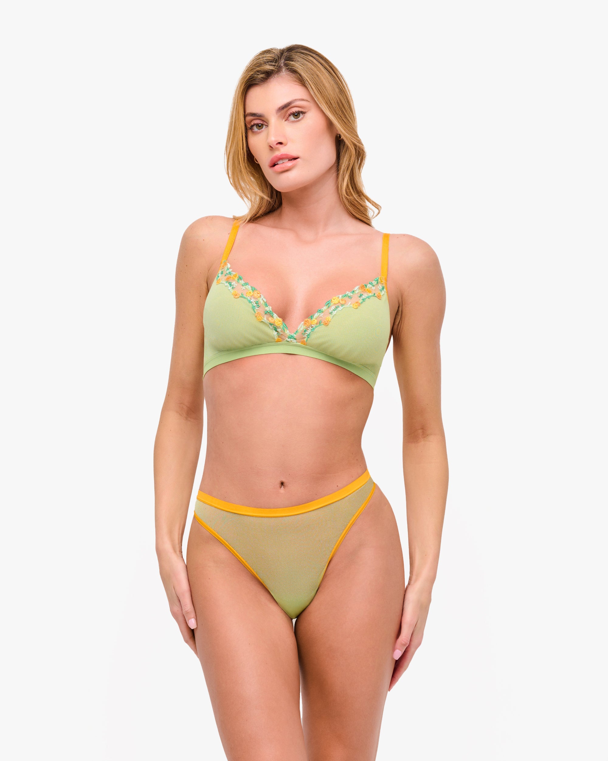 Verde Bralette - Soire Limoneto Bralette