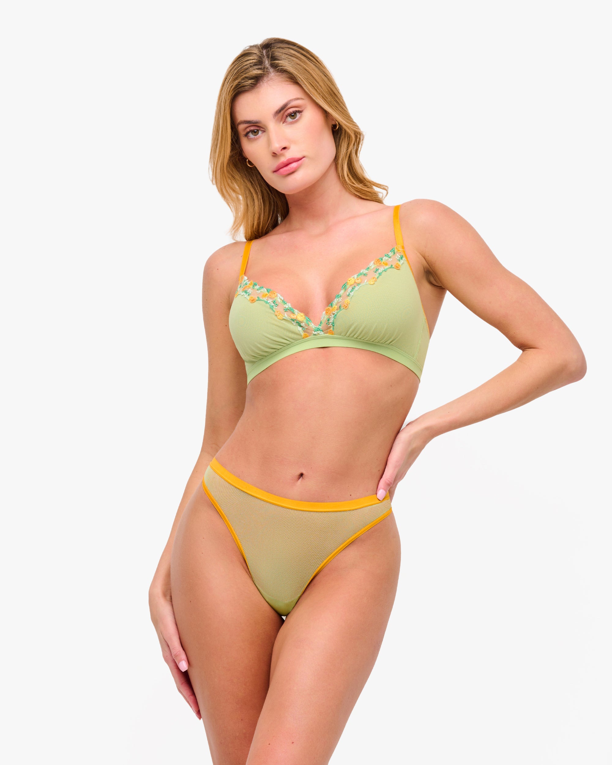 Verde Bralette - Soire Limoneto Bralette