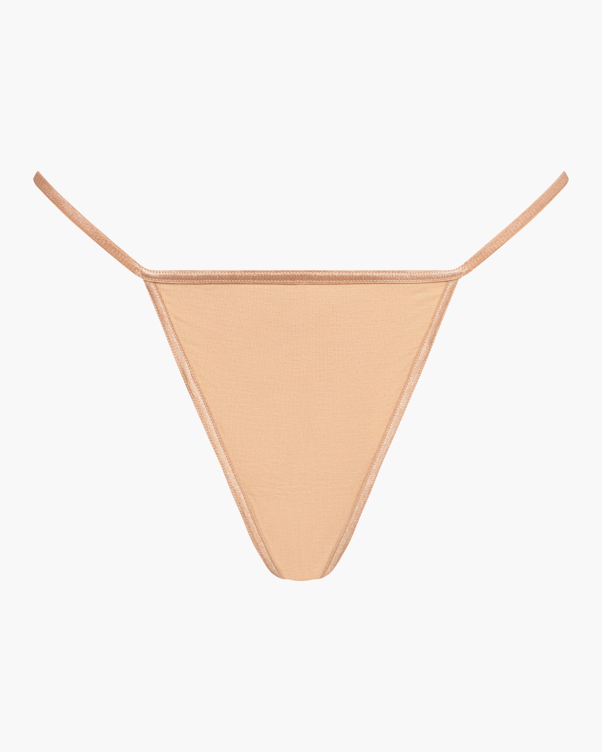 Beige Tanga - Talco Perizoma