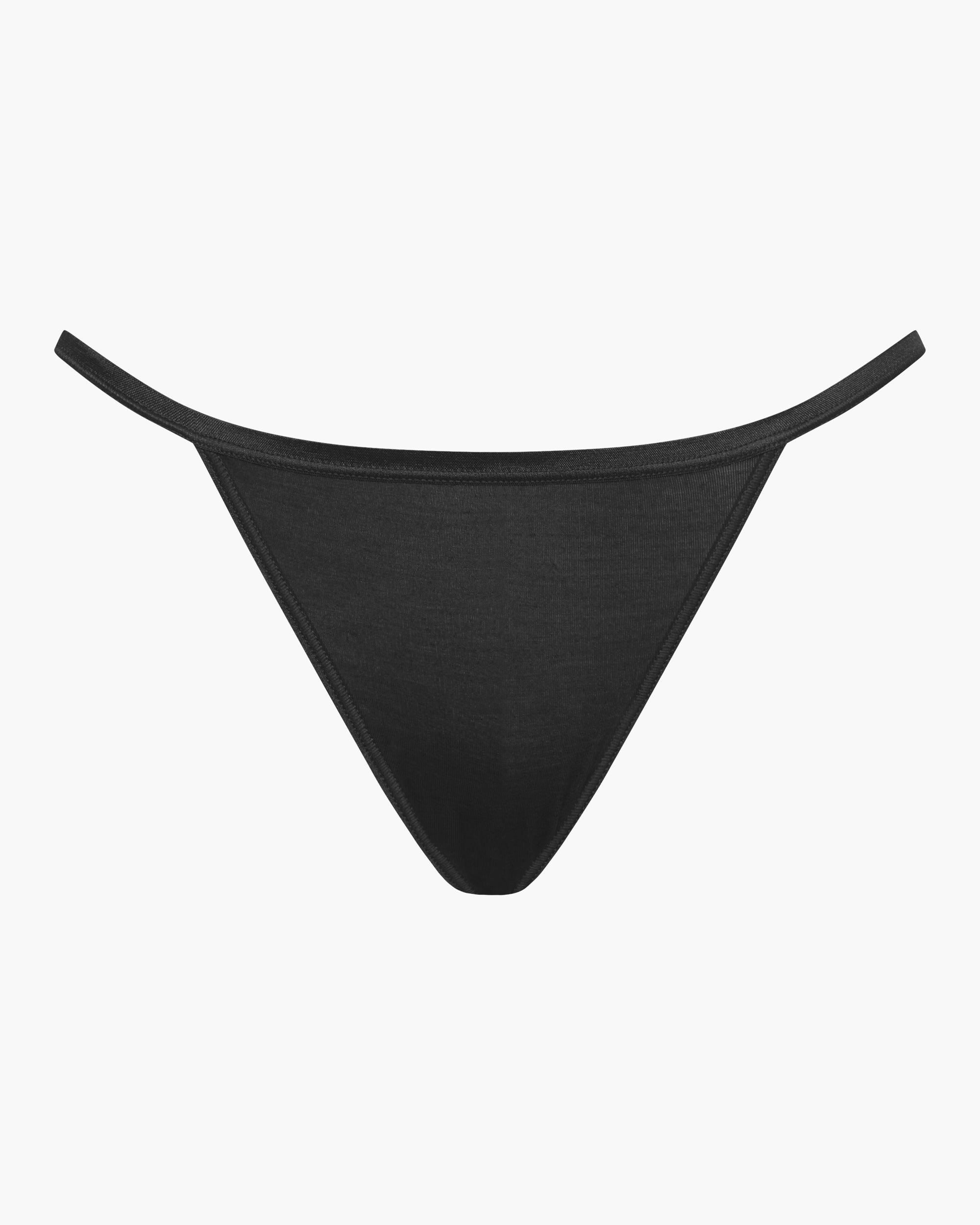 Noir Culotte Style Bikini - Talco Bikini String