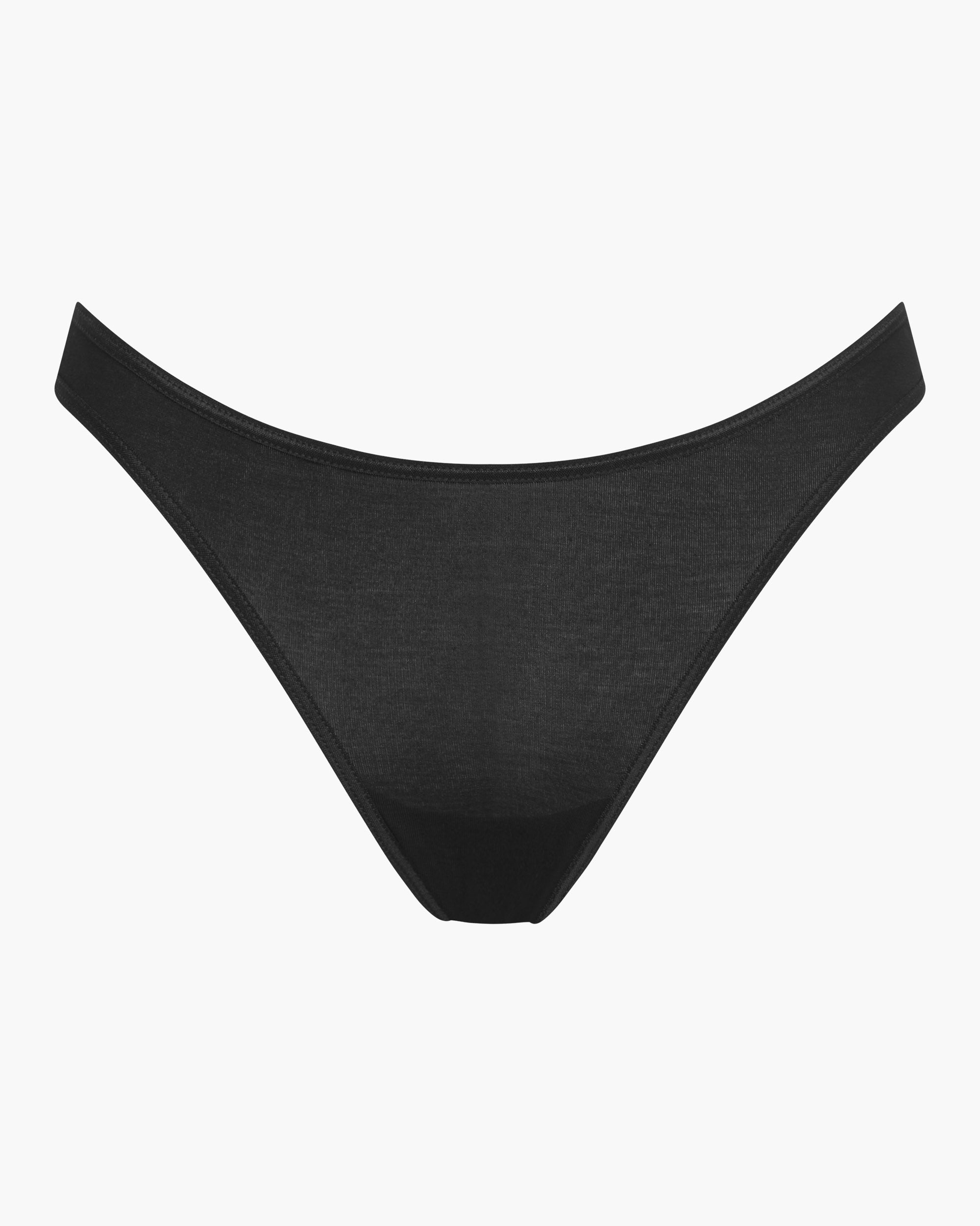 Black Thong - Talco Low Rise Thong