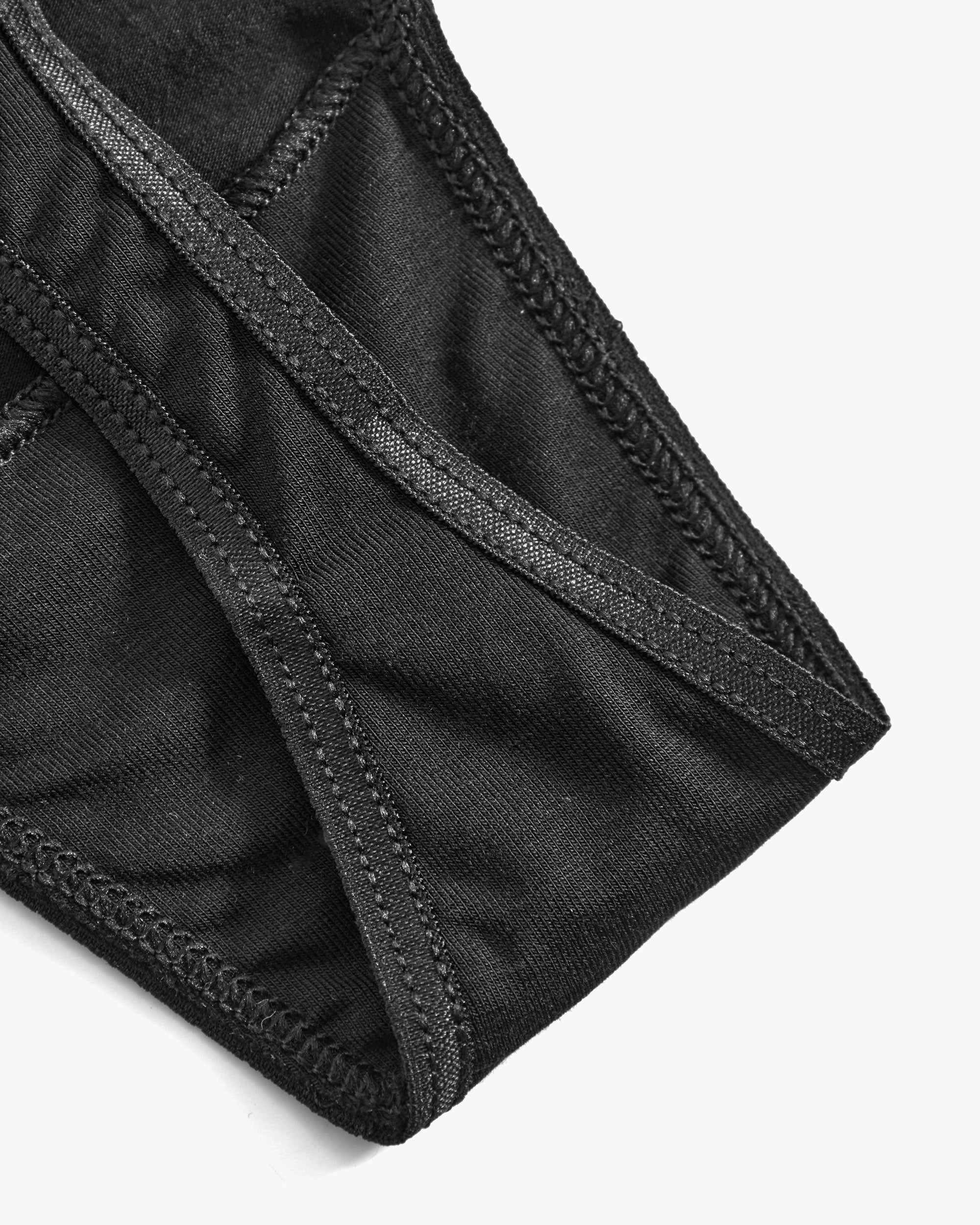 Noir String - Talco String Taille Basse