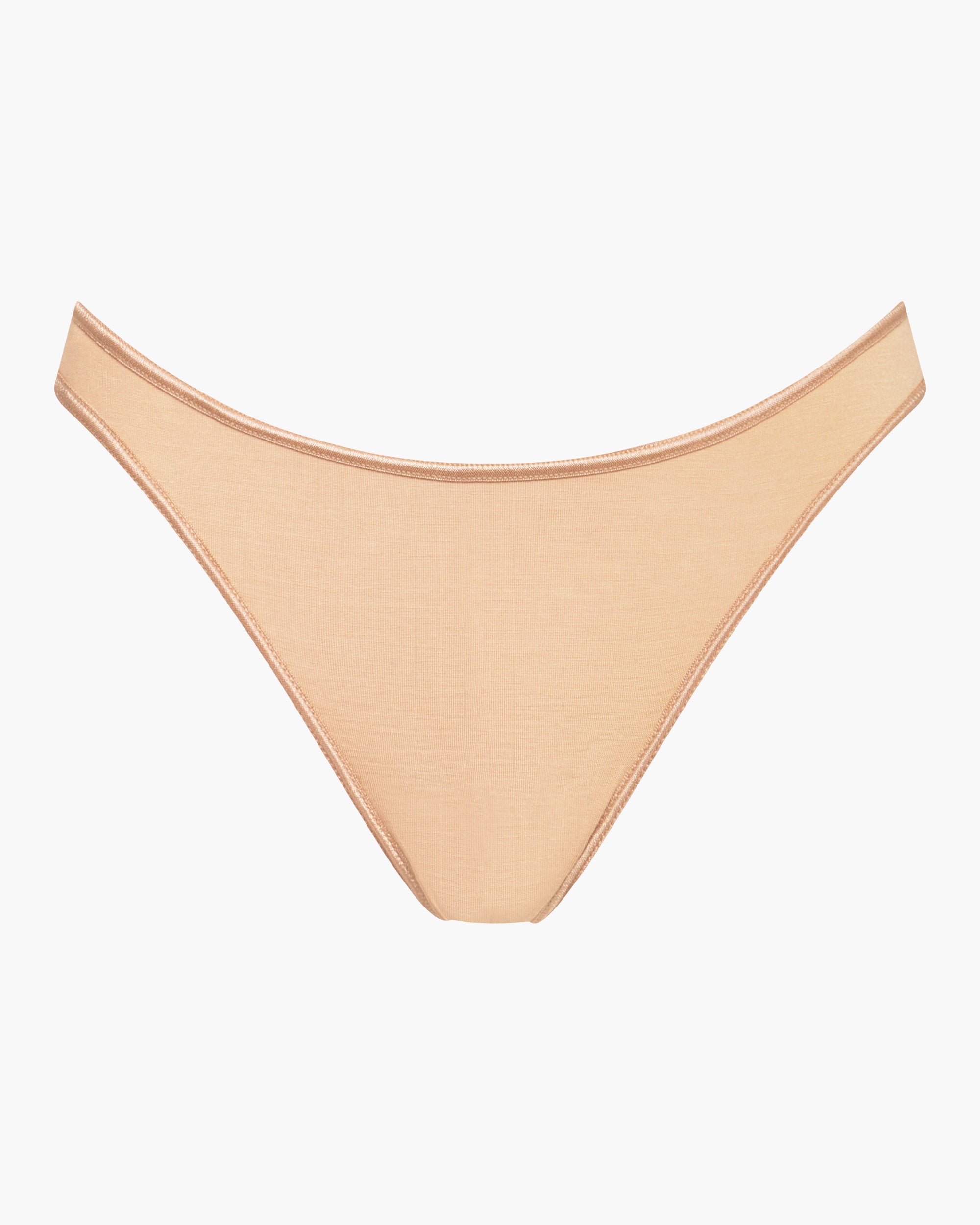 Beige Tanga - Talco Tief Sitzender Tanga