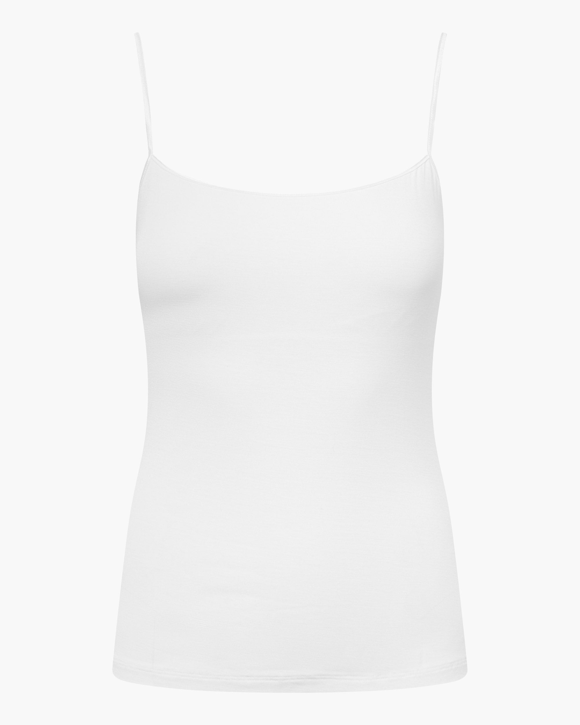 Weiß Hemdchen - Talco Langes Camisole