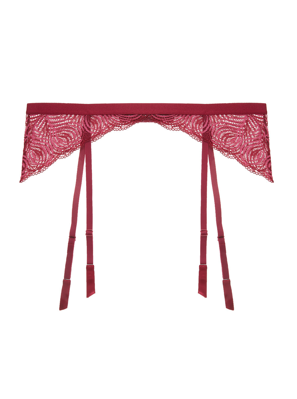 Rot Strumpfgürtel - Sugar Eloquii Straps-Gürtel