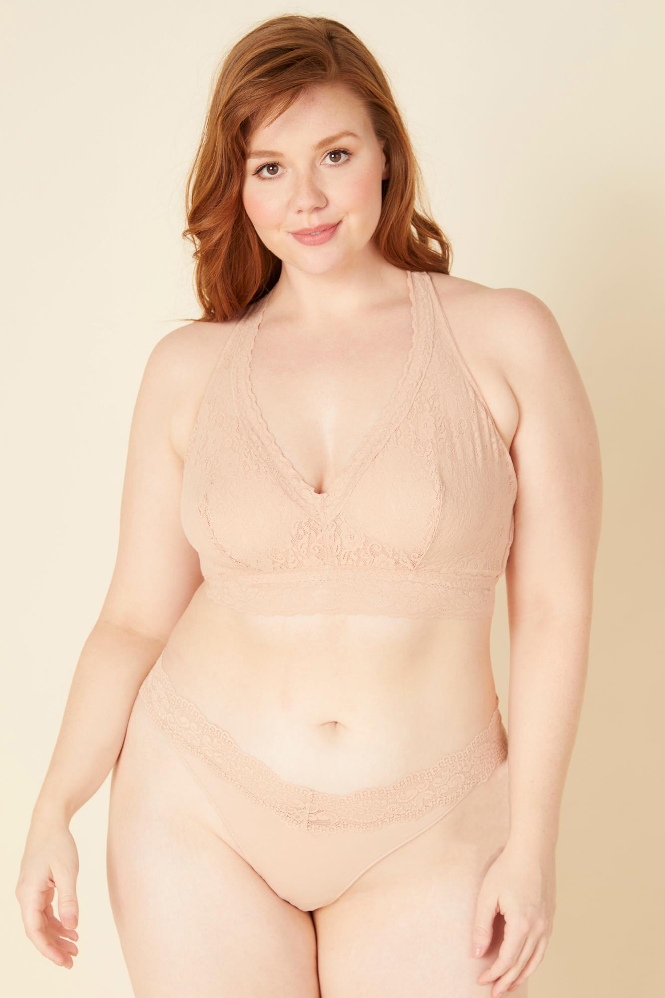 Braun Tanga - Cosabella Amore Adore Übergröße Tief Sitzender Tanga