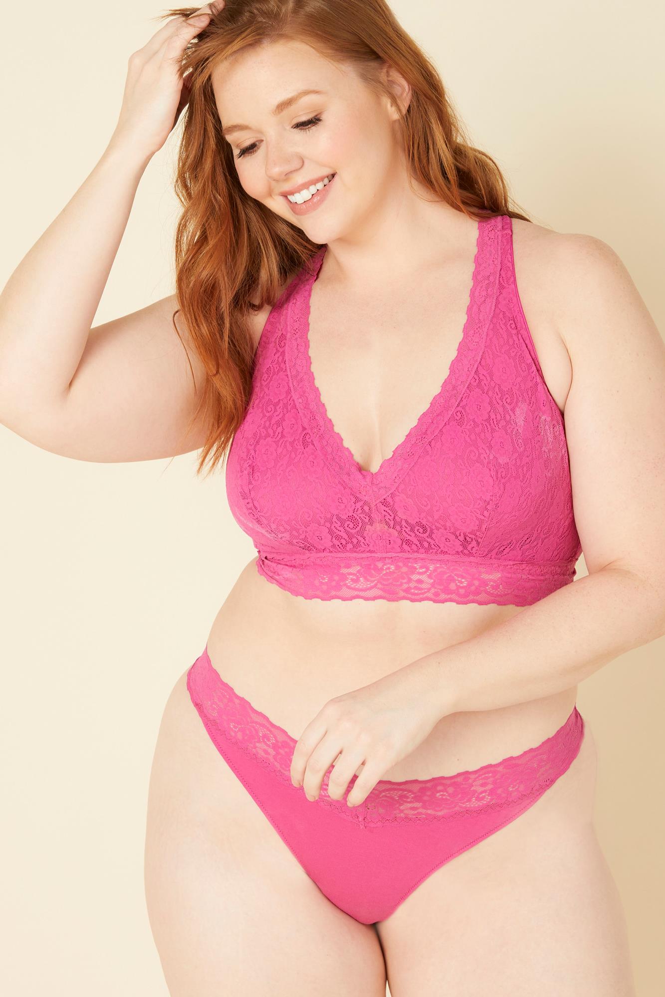 Rosada Tangas - Cosabella Amore Adore Grandes Tailles - Tanga De Tiro Bajo