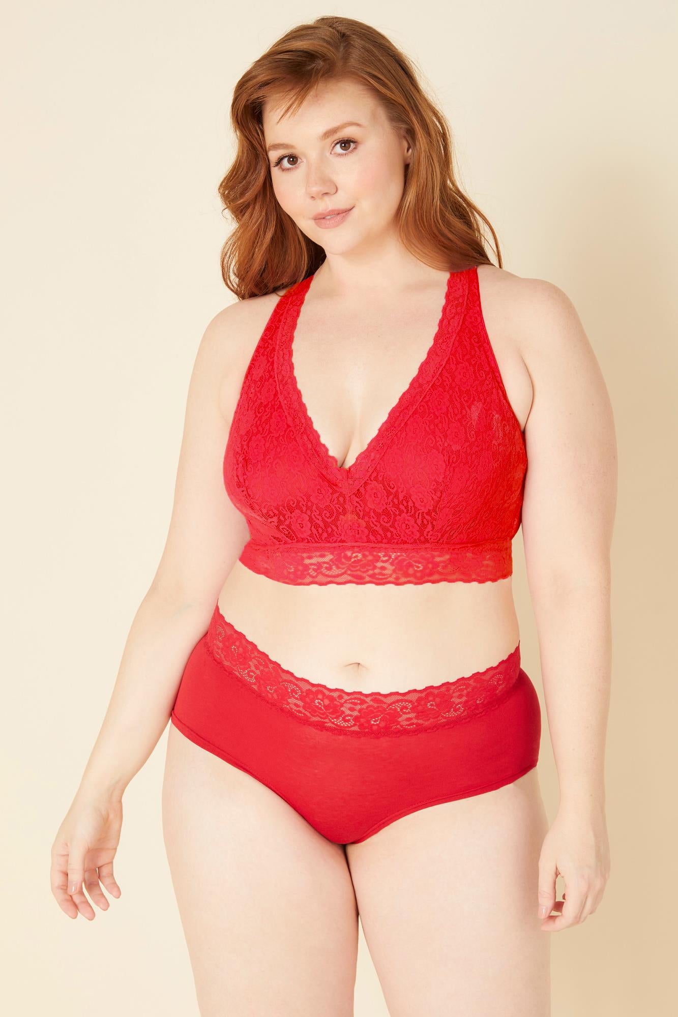 Roja Culottes - Cosabella Amore Adore Grandes Tailles - Culote De Tiro Bajo