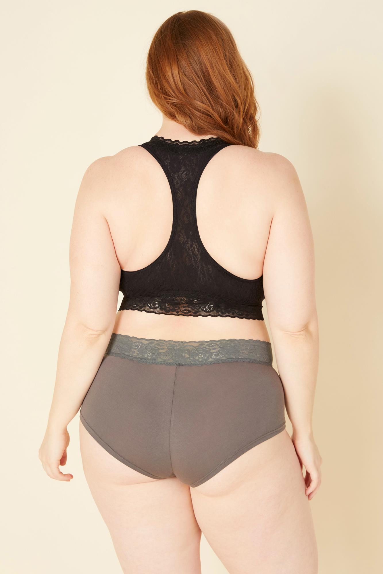 Grau Hotpants - Cosabella Amore Adore Übergröße Tief Sitzender Panty