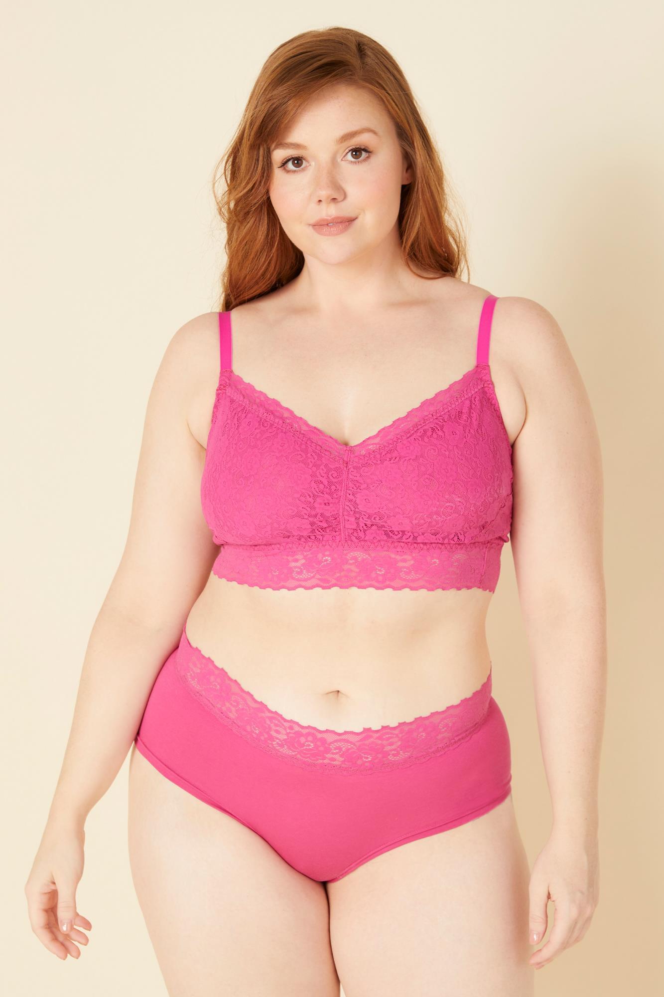 Rosada Culottes - Cosabella Amore Adore Grandes Tailles - Culote De Tiro Bajo