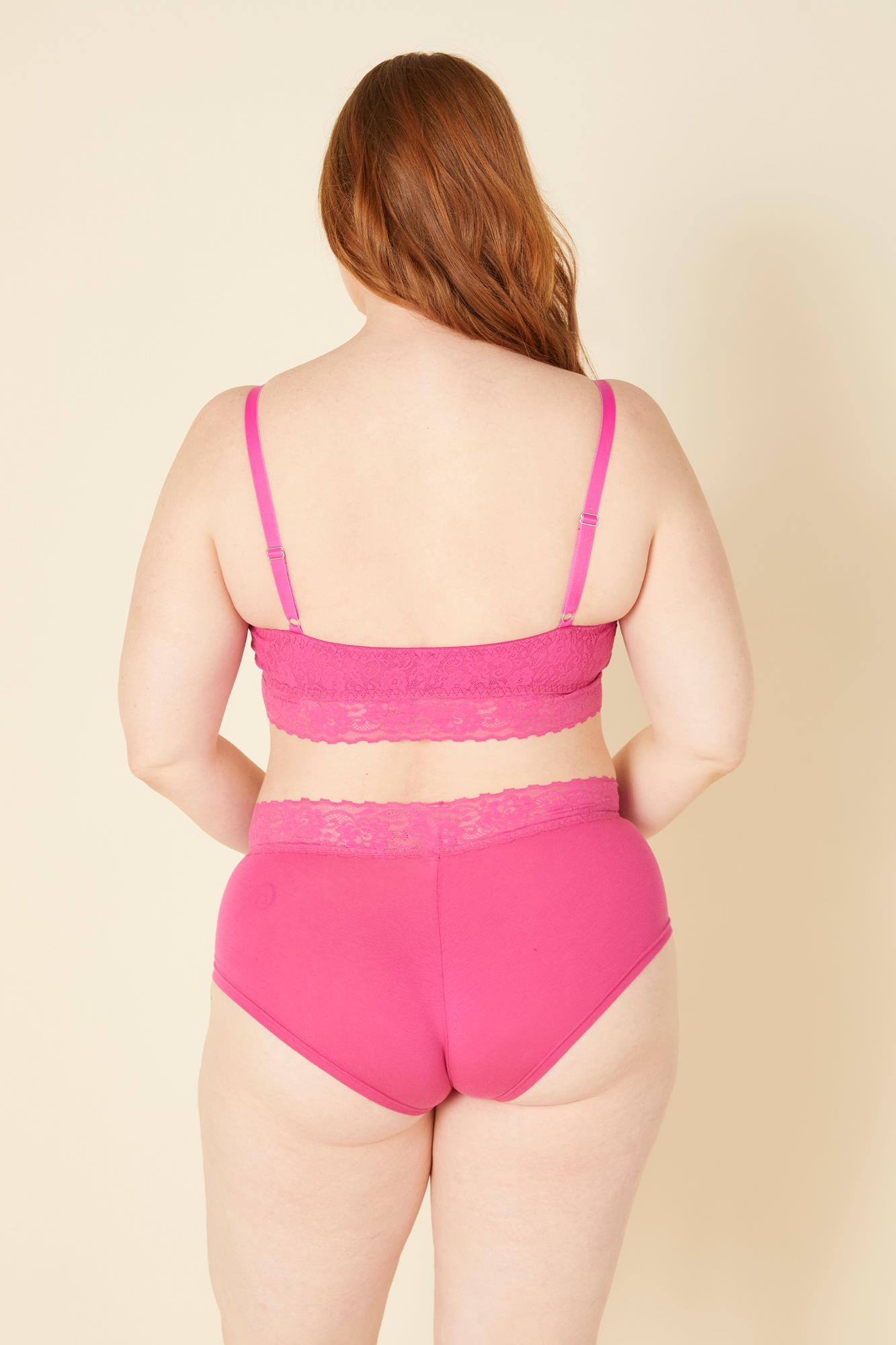 Rose Shorty - Cosabella Amore Adore Shorty Taille Basse - Grande Taille