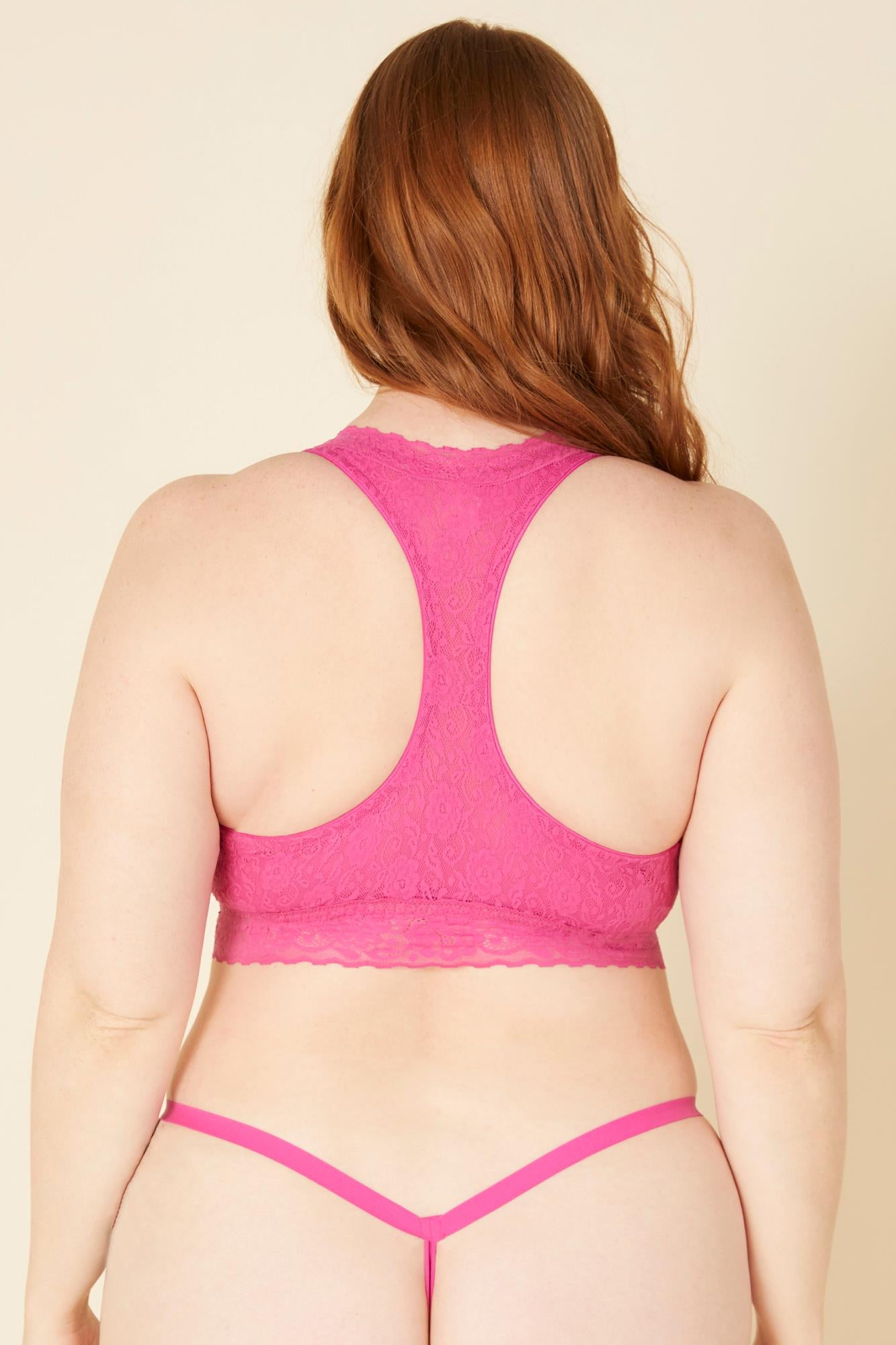 Pink Bralette - Cosabella Amore Adore Extended Racerback Bralette
