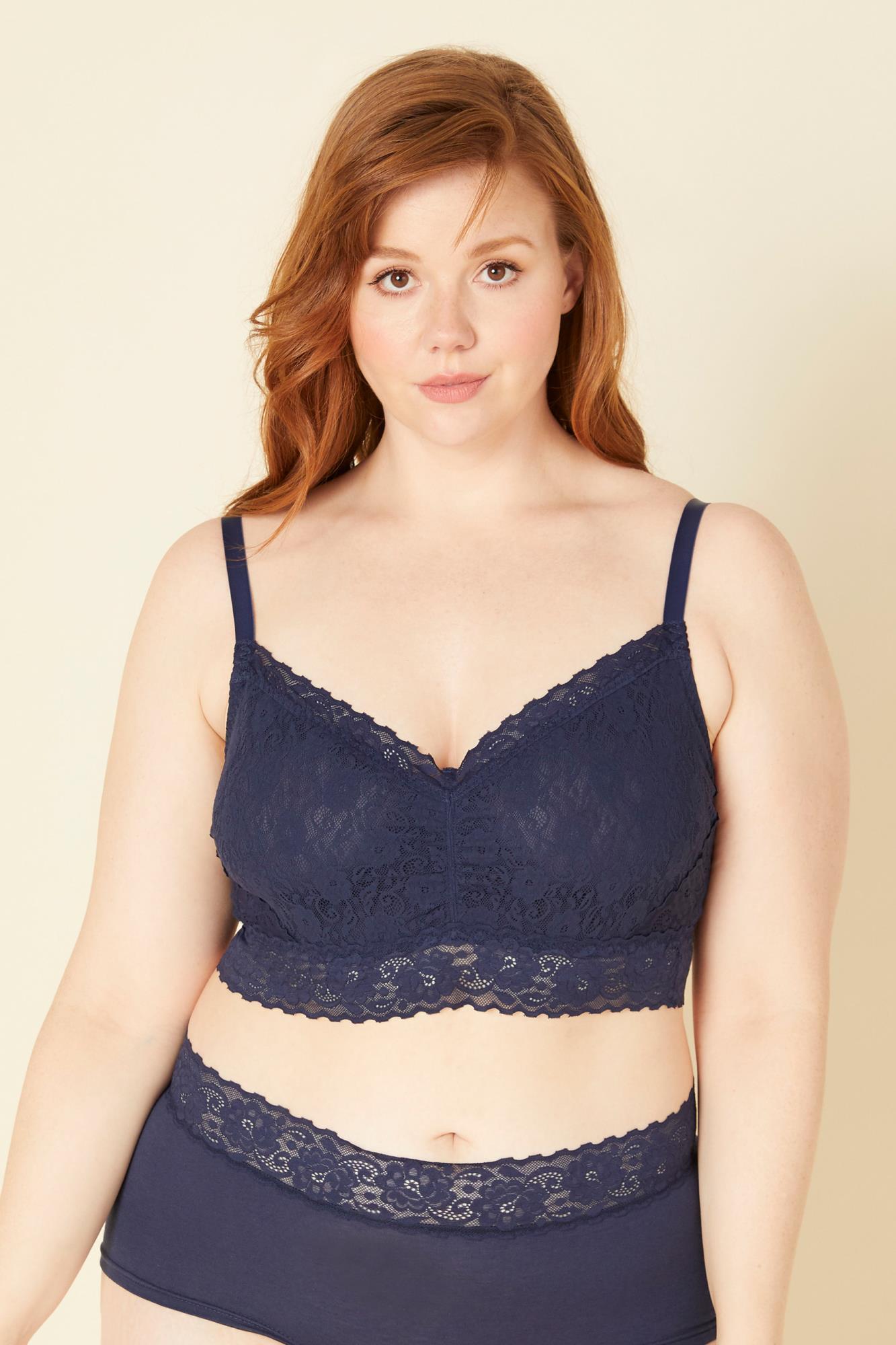 Bleue Bralette - Cosabella Amore Adore Brassière Grande Taille