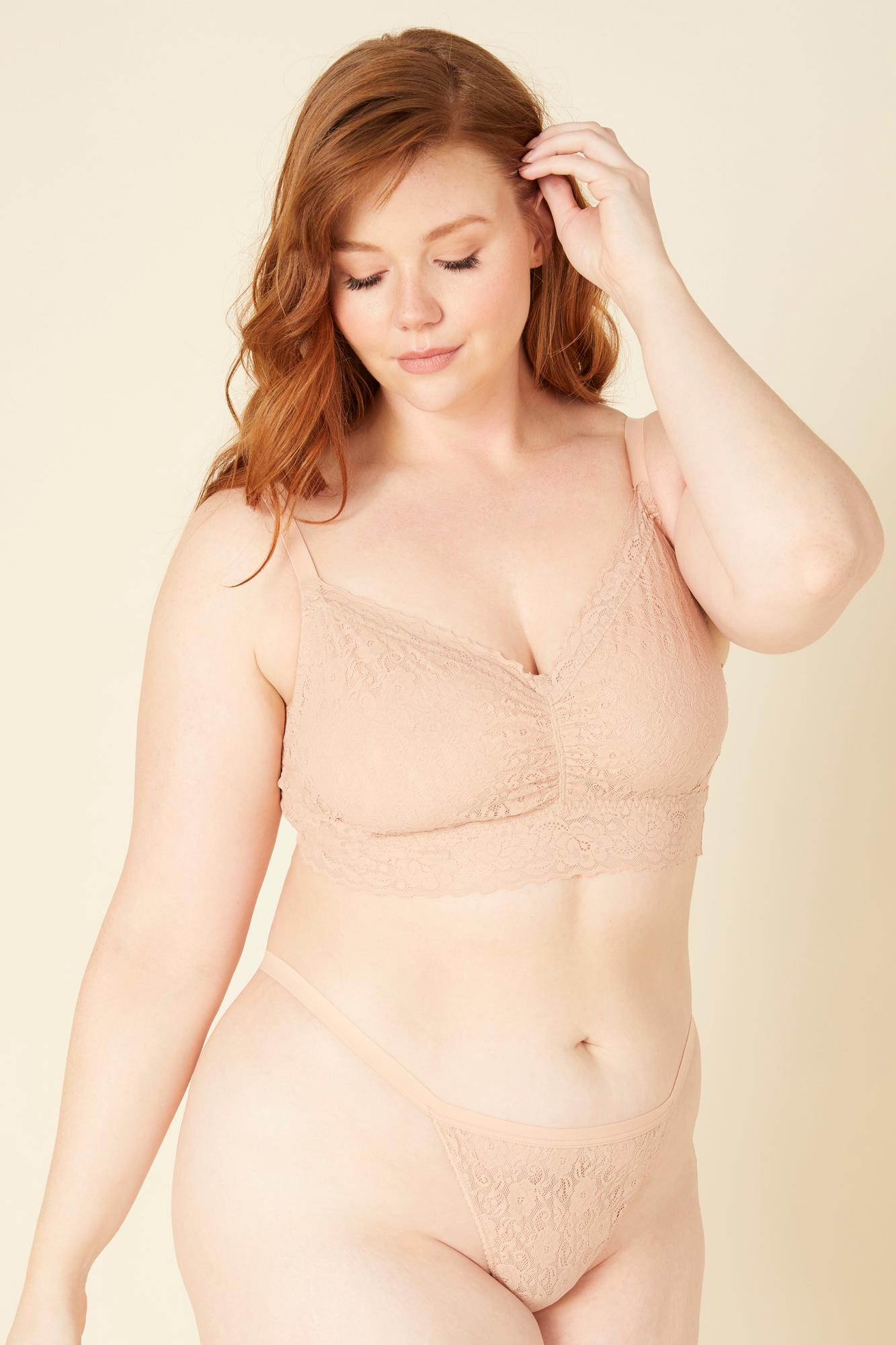 Brown Bralette - Cosabella Amore Adore Extended Bralette