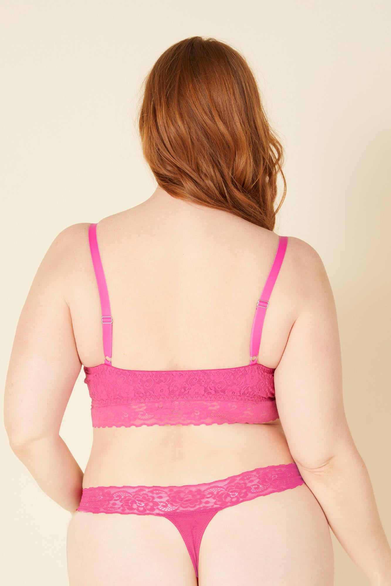 Rosa Bralette - Cosabella Amore Adore Übergröße Bralette