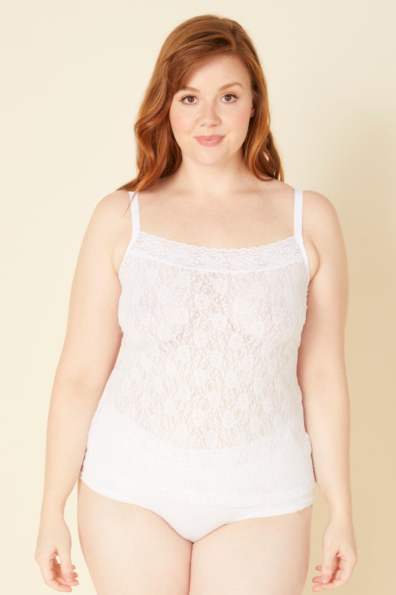 Blanc Débardeur - Cosabella Amore Adore Débardeur  Grande Taille