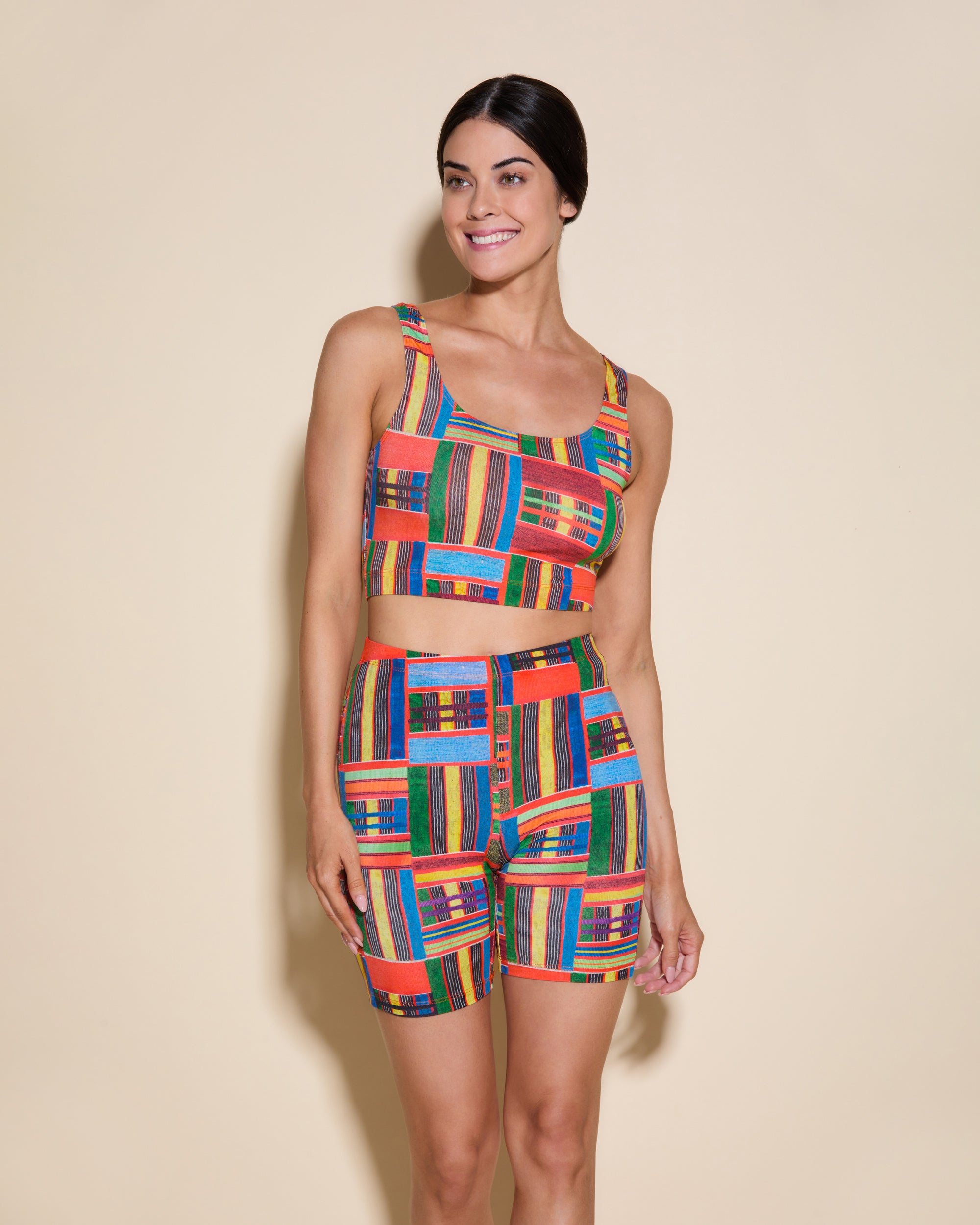 Estampado Bóxers - Africa Pantalones De Ciclista