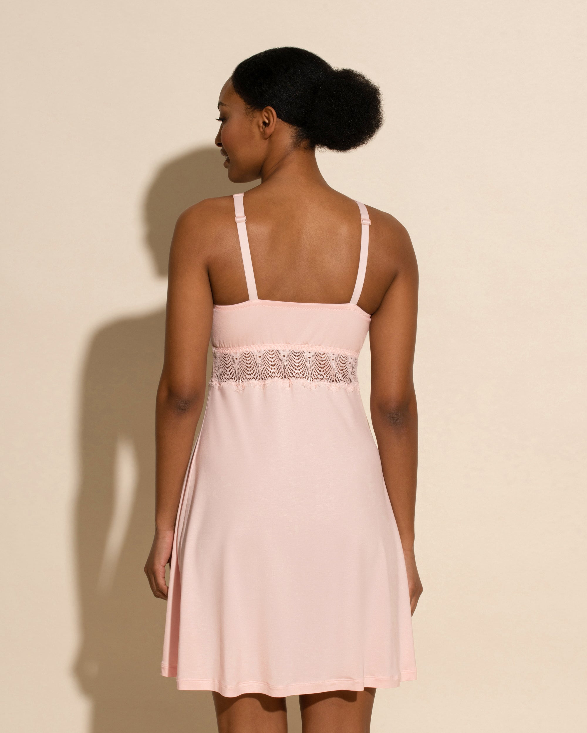 Pink Chemise - Allure Sleep Curvy Chemise