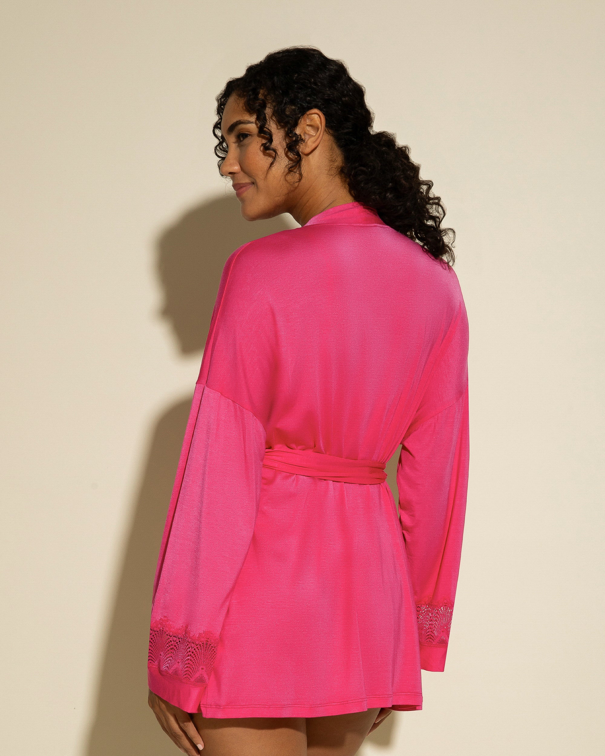 Rose Robe De Chambre - Allure Sleep Robe De Chambre