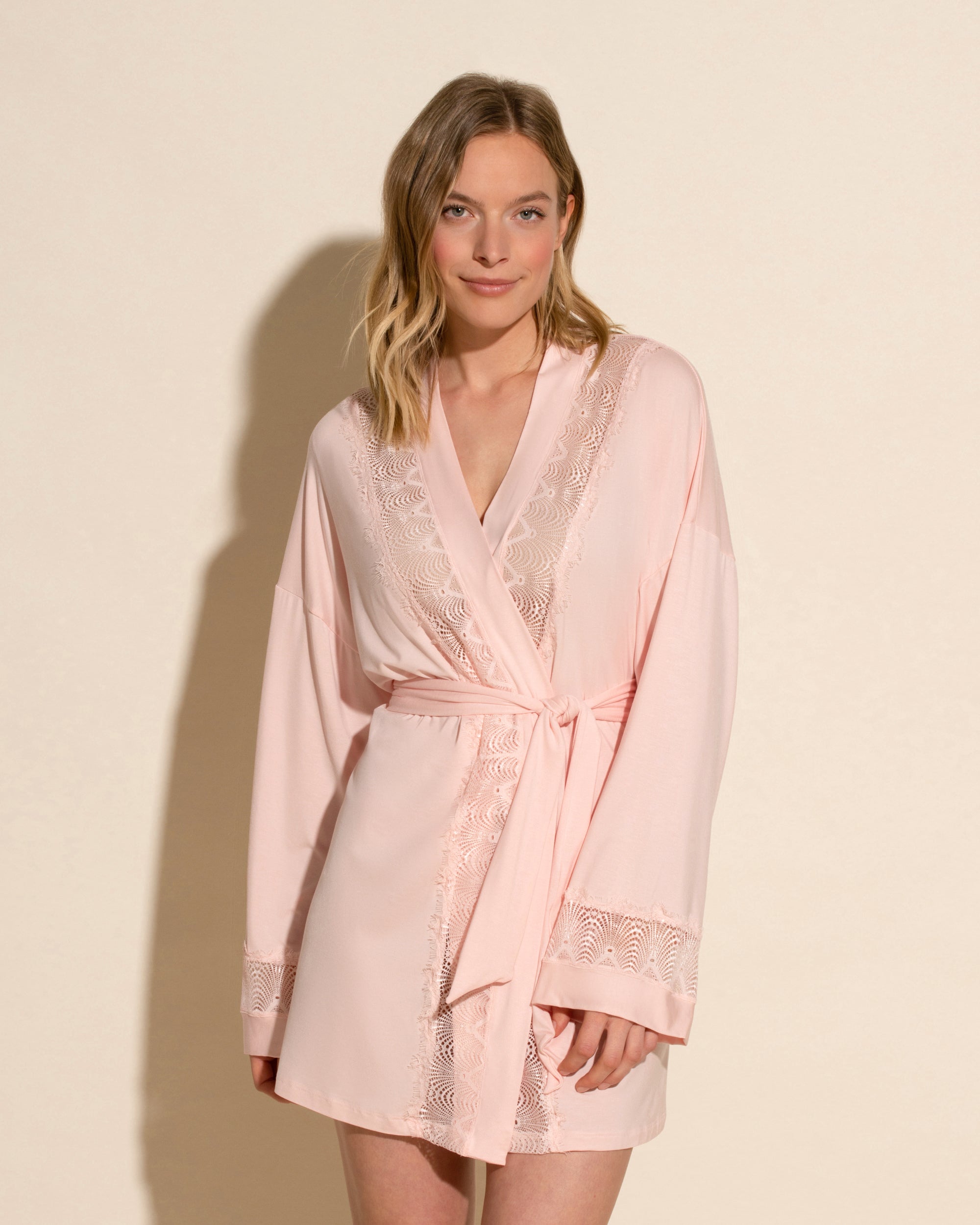 Rose Robe De Chambre - Allure Sleep Robe De Chambre