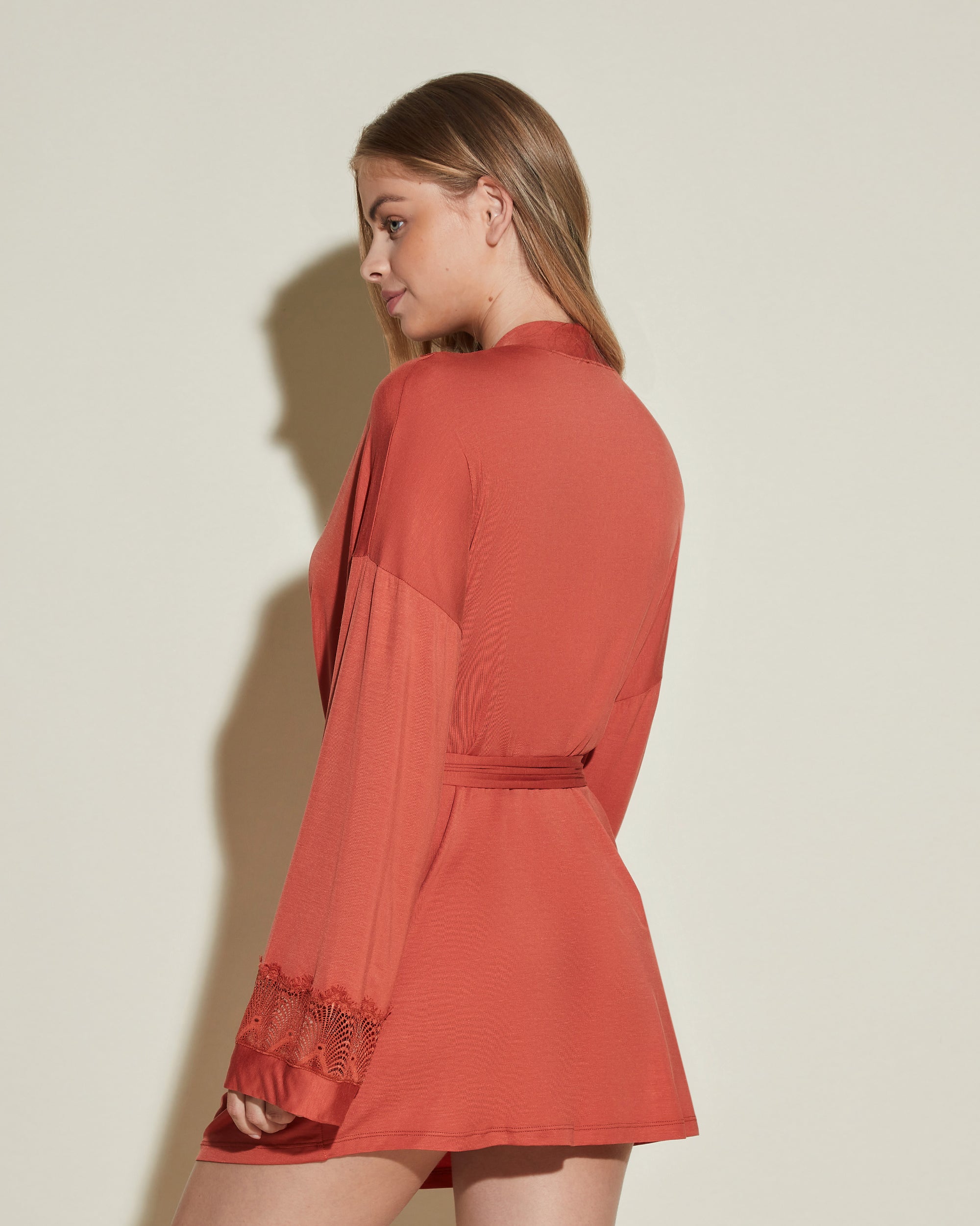 Orange Robe - Allure Sleep Robe