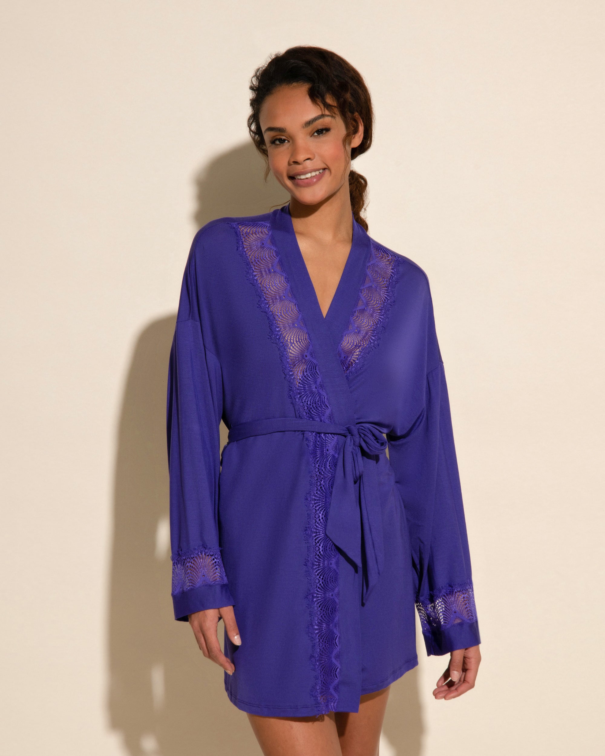 Purple Robe - Allure Sleep Robe