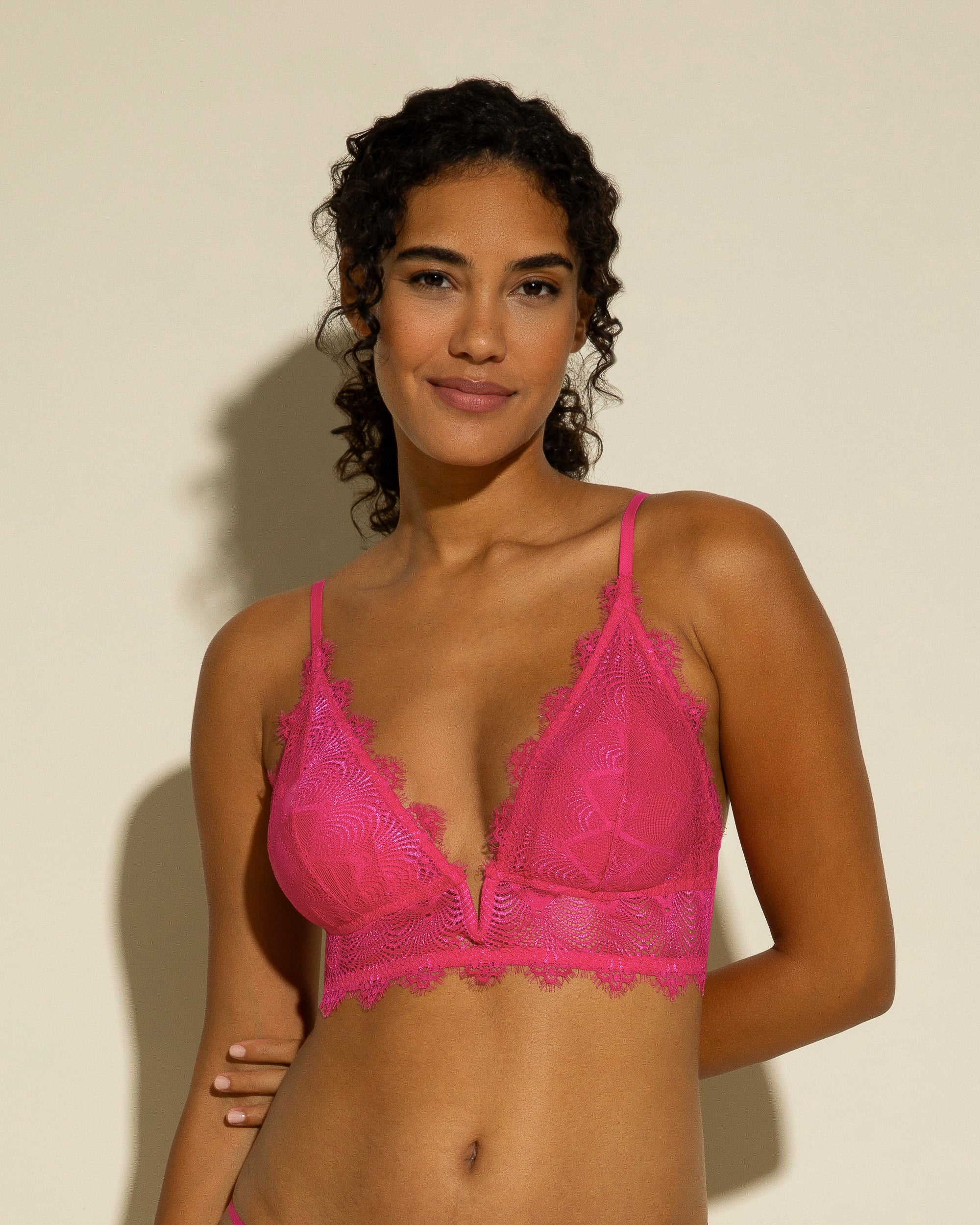 Pink Bralette - Allure Bralette