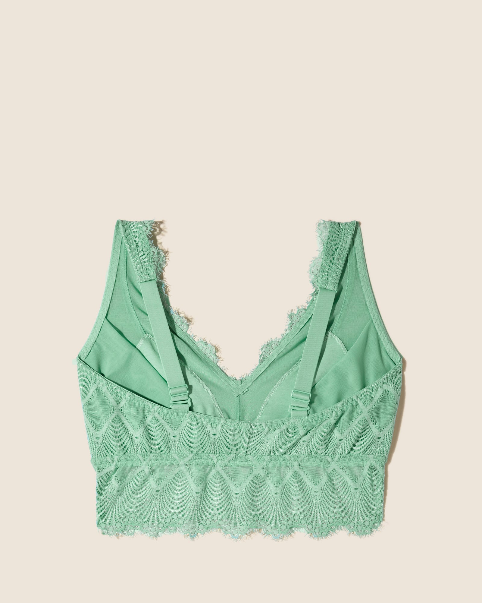 Green Bralette - Allure Curvy Plunge Bralette