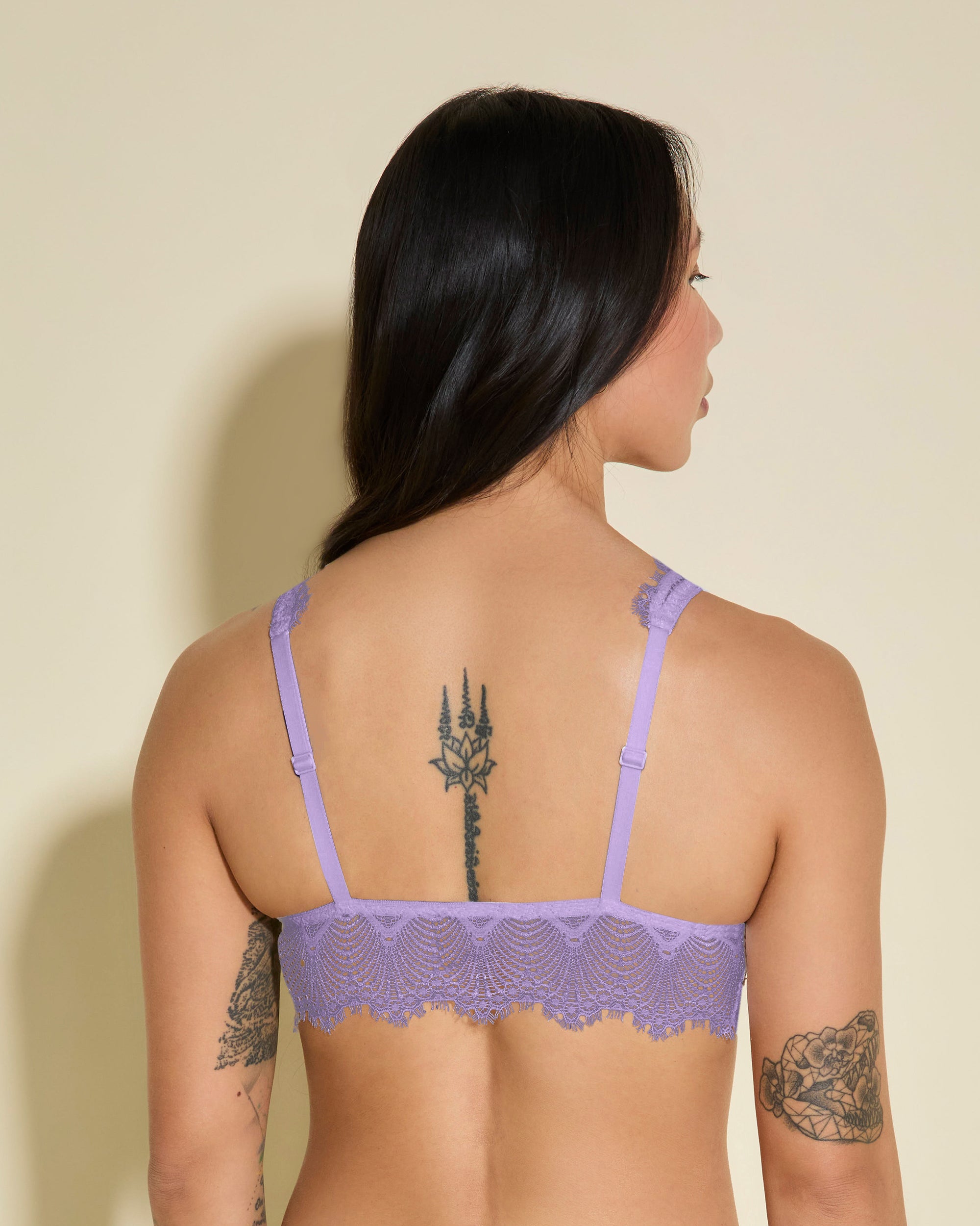 Púrpura Bralette - Allure Bralette Plunge Petite