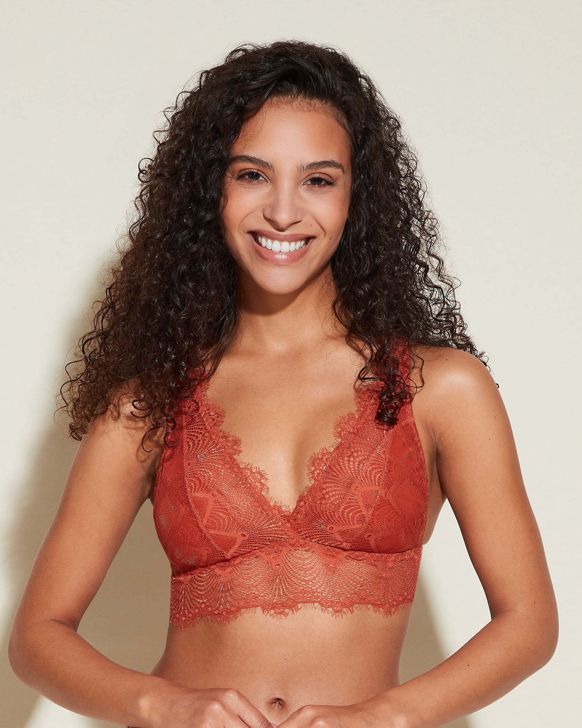 Orange Bralette - Allure Petite Plunge Bralette
