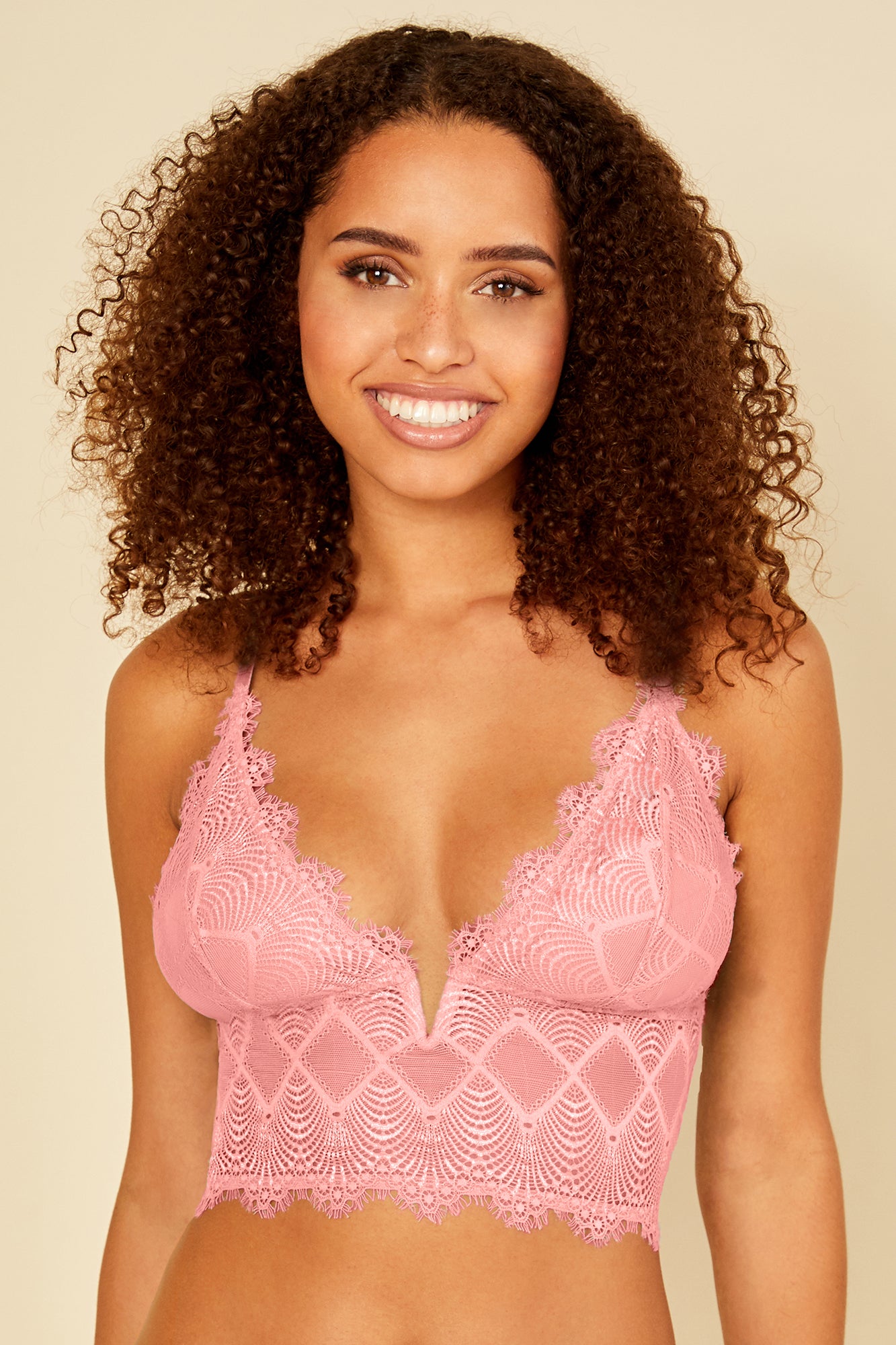Pink Camisole - Allure Cropped Cami