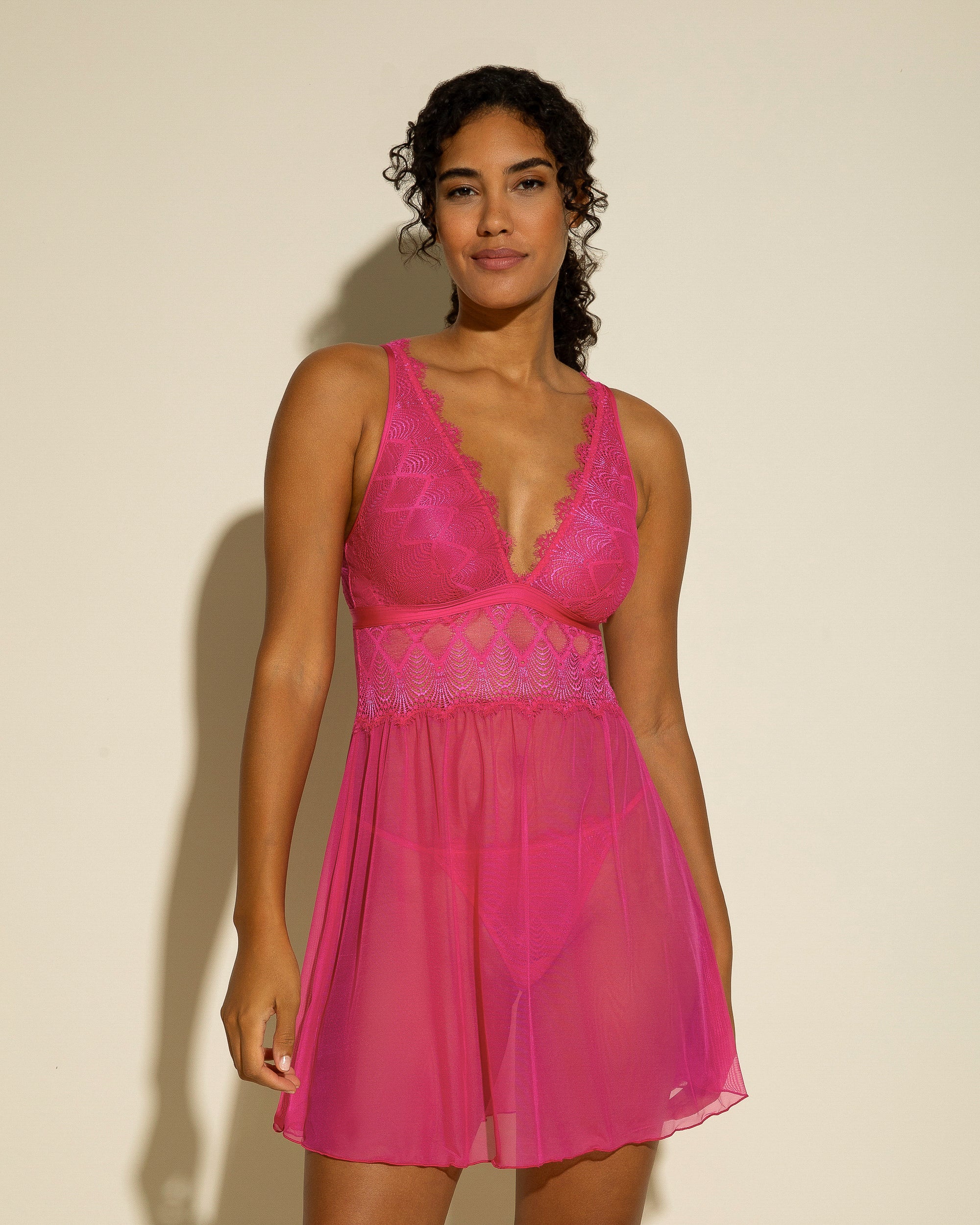 Rosa Babydoll - Allure Babydoll