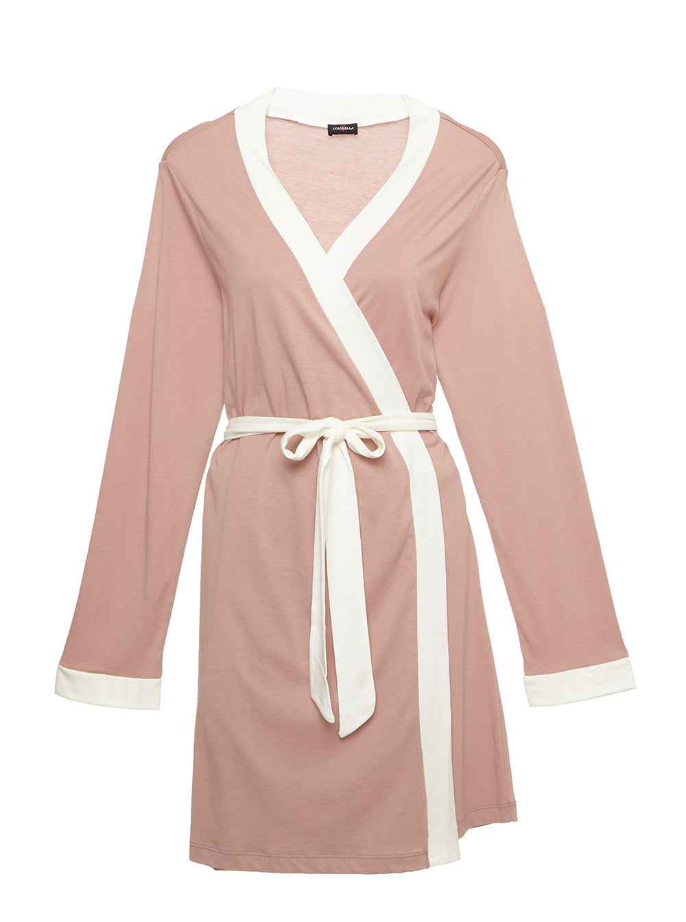 Beige Robe De Chambre, Bella Bridal Robe De Chambre