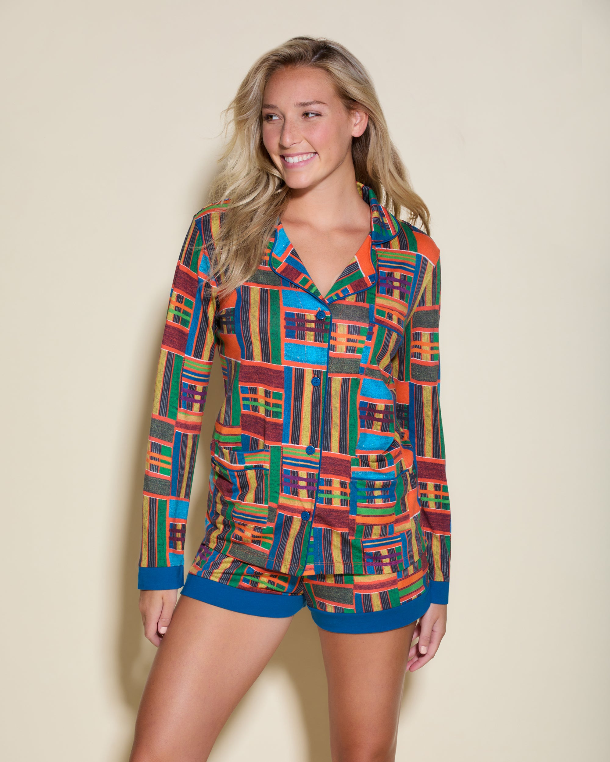 Stampa Set - Bella Printed Set Pigiama Con Boxer