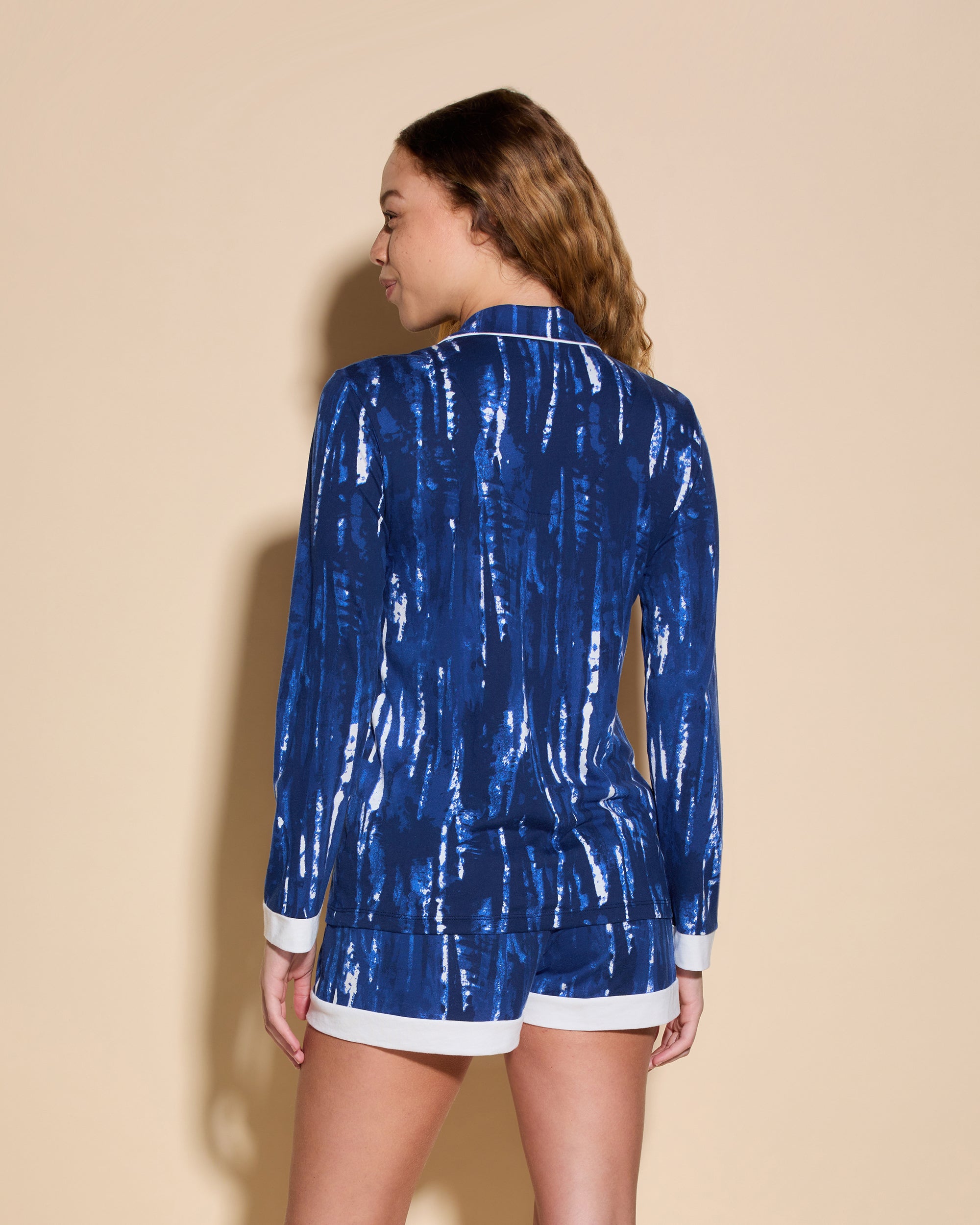 Gedruckt Set - Bella Printed Boxer-Short Pyjama-Set