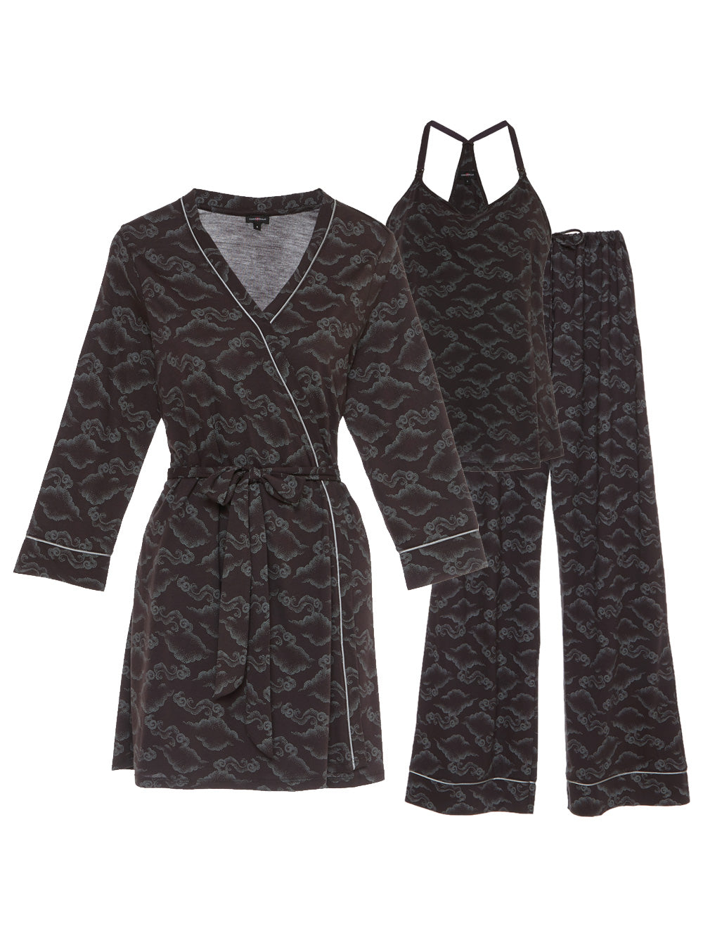 Imprimé Ensemble - Bella Printed Pyjama D'Allaitement/De Grossesse