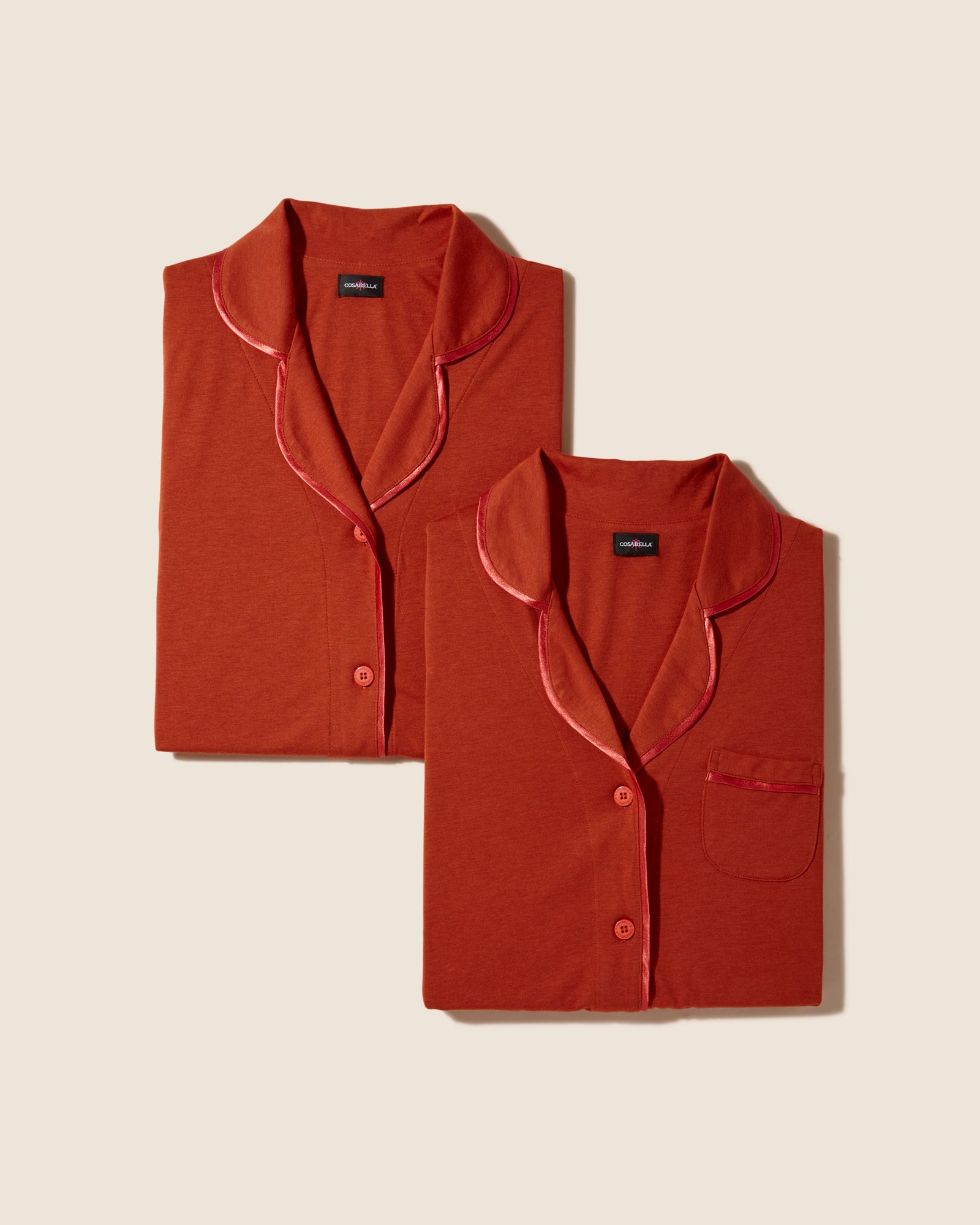 Orange Ensemble - Bella Bella 4 Piece Ultimate PJ Pack