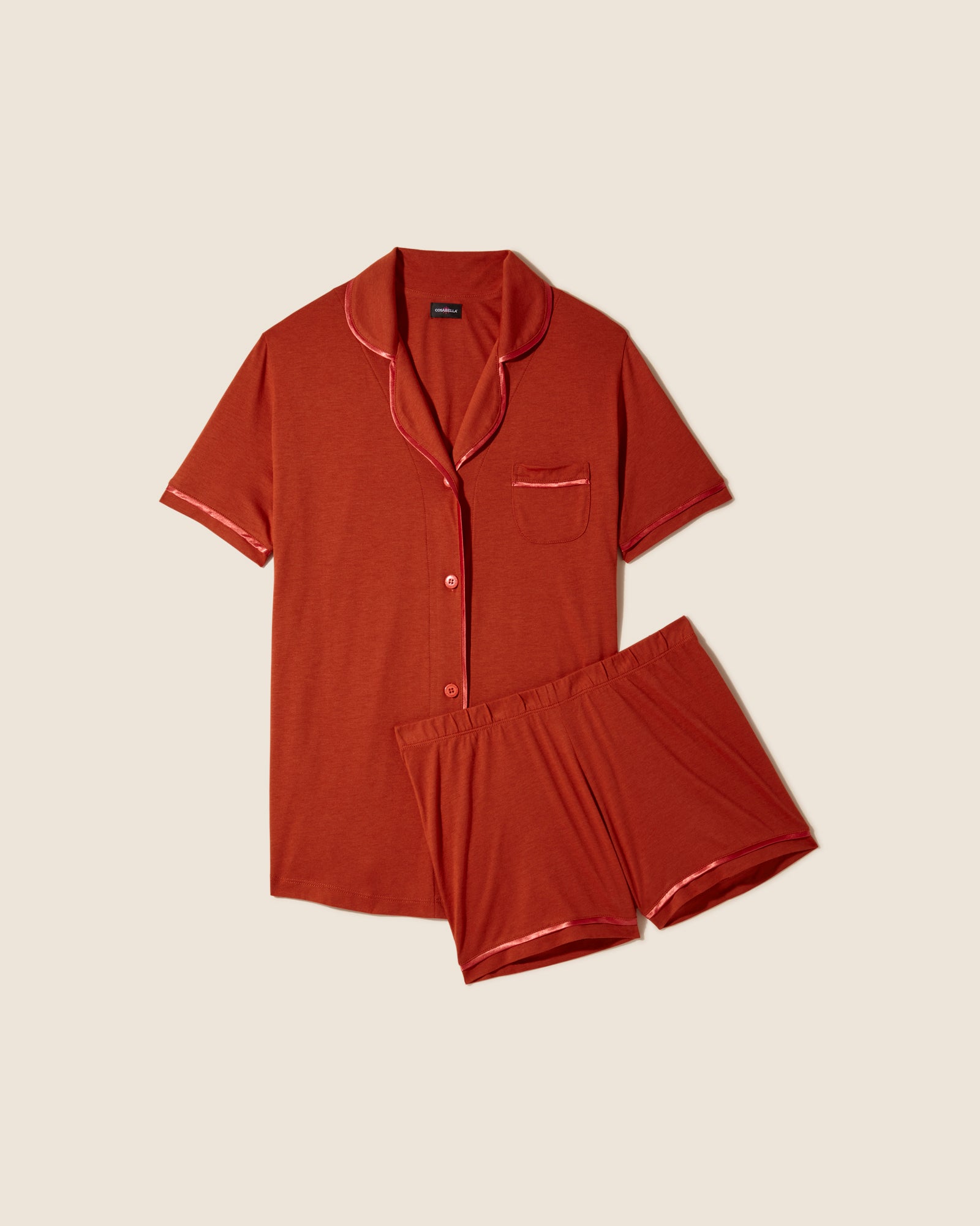 Orange Ensemble - Bella Bella 4 Piece Ultimate PJ Pack