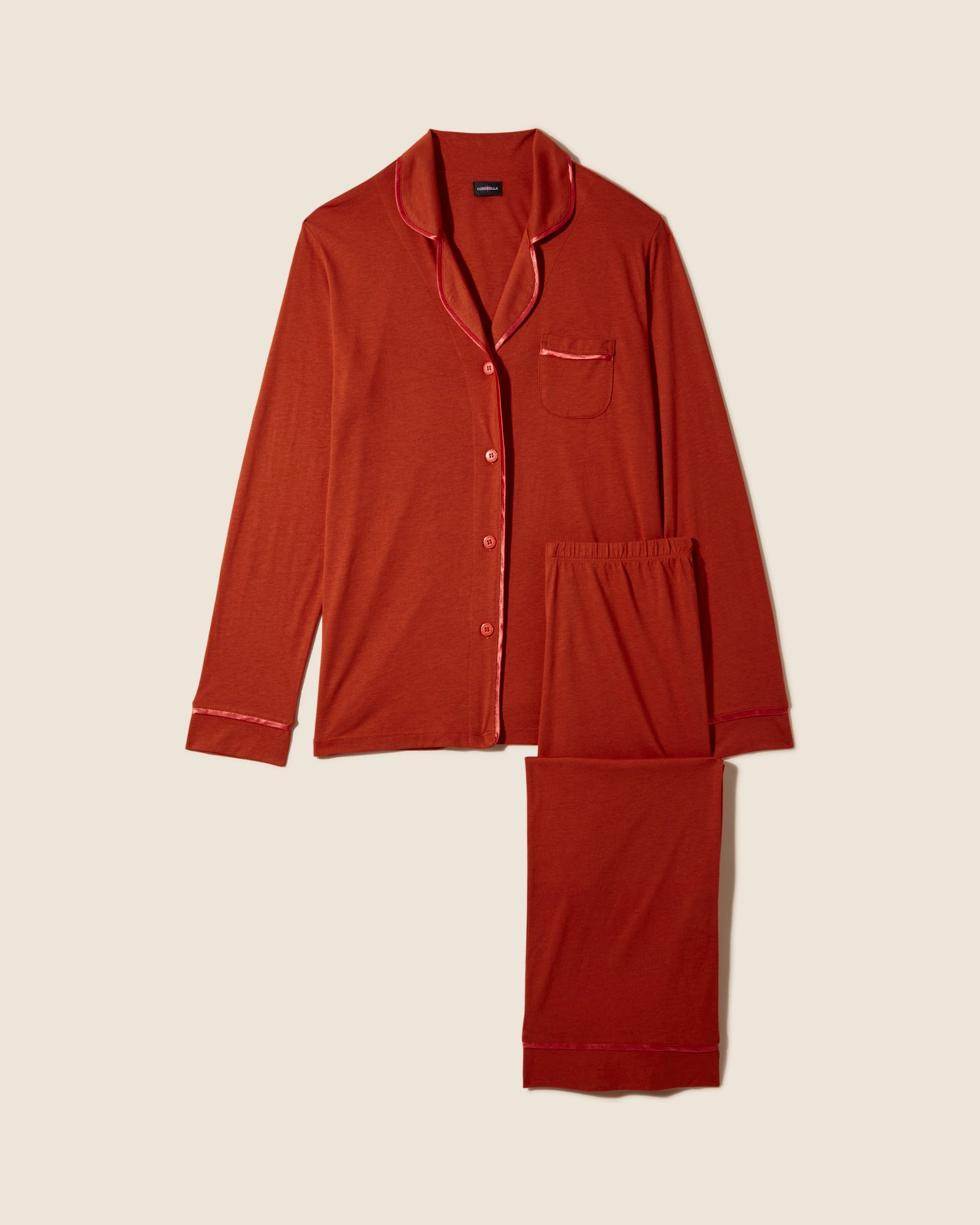 Orange Set - Bella Bella 4 Piece Ultimate PJ Pack