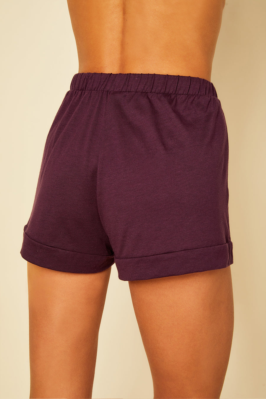 Púrpura Bóxers - Bella Pantalones Cortos