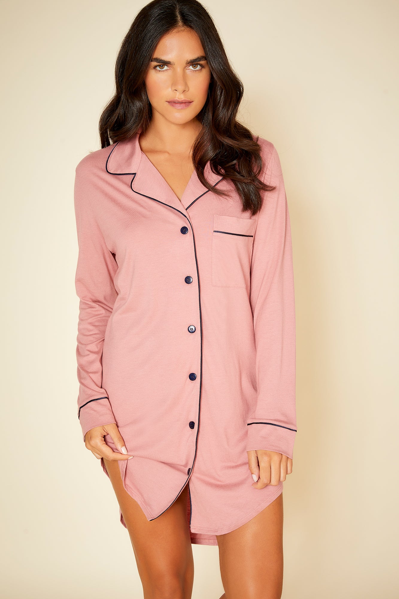 Rosada Camisas - Bella Camisa De Pijama