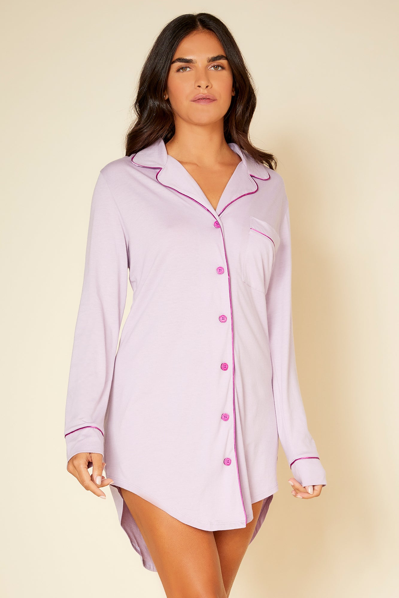 Purple Shirt - Bella Sleep Shirt