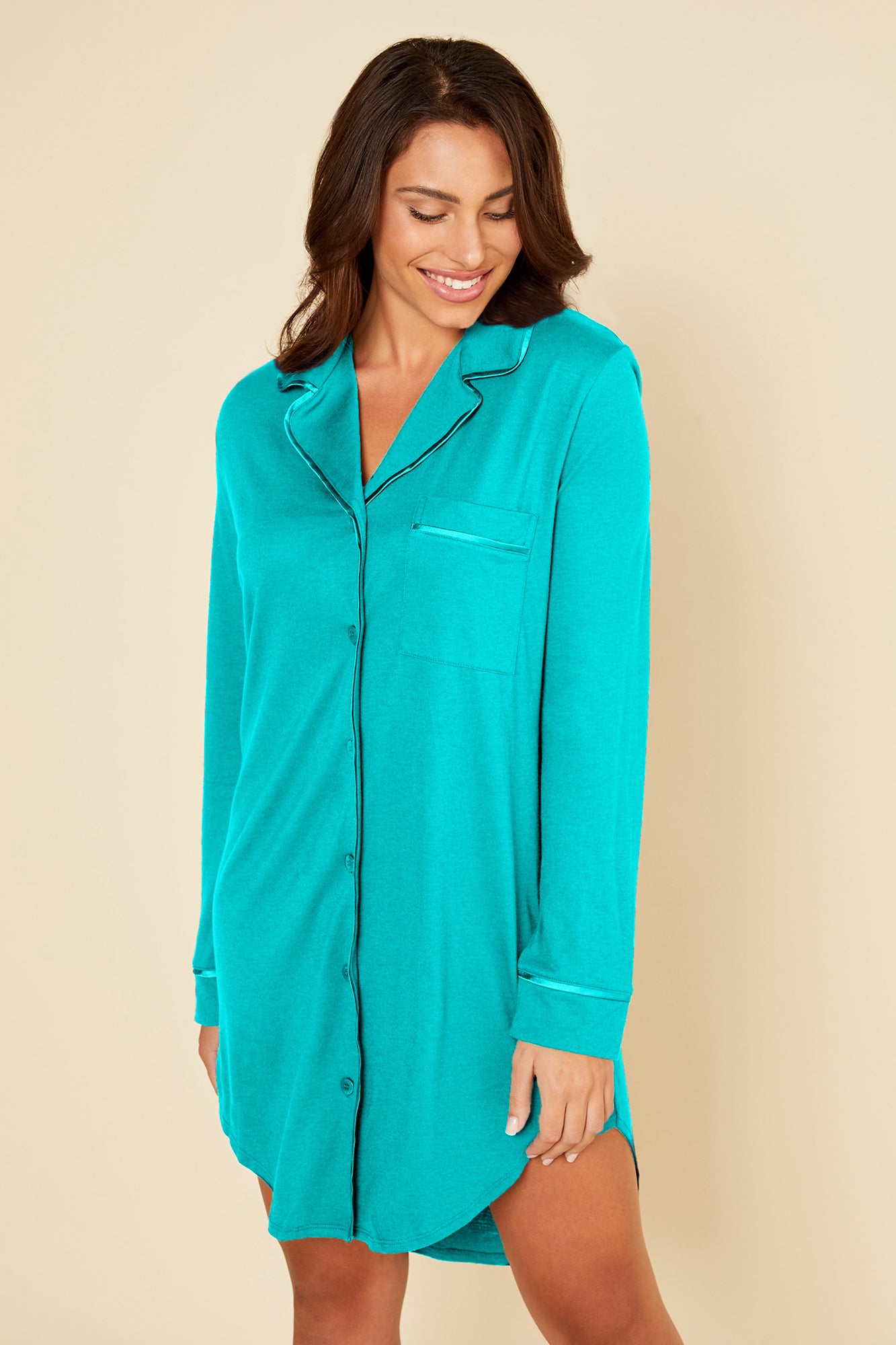 Púrpura Camisas - Bella Camisa De Pijama