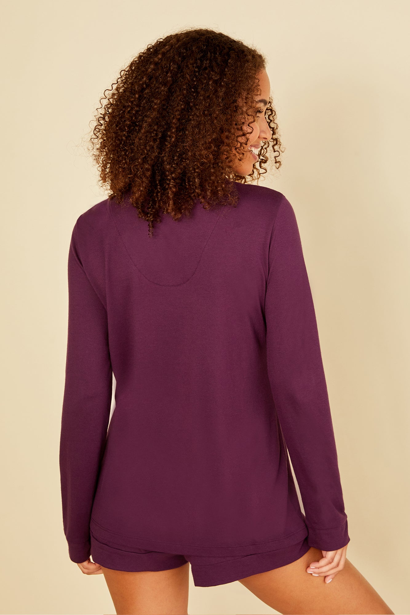 Viola Top - Bella Top Pigiama A Maniche Lunghe