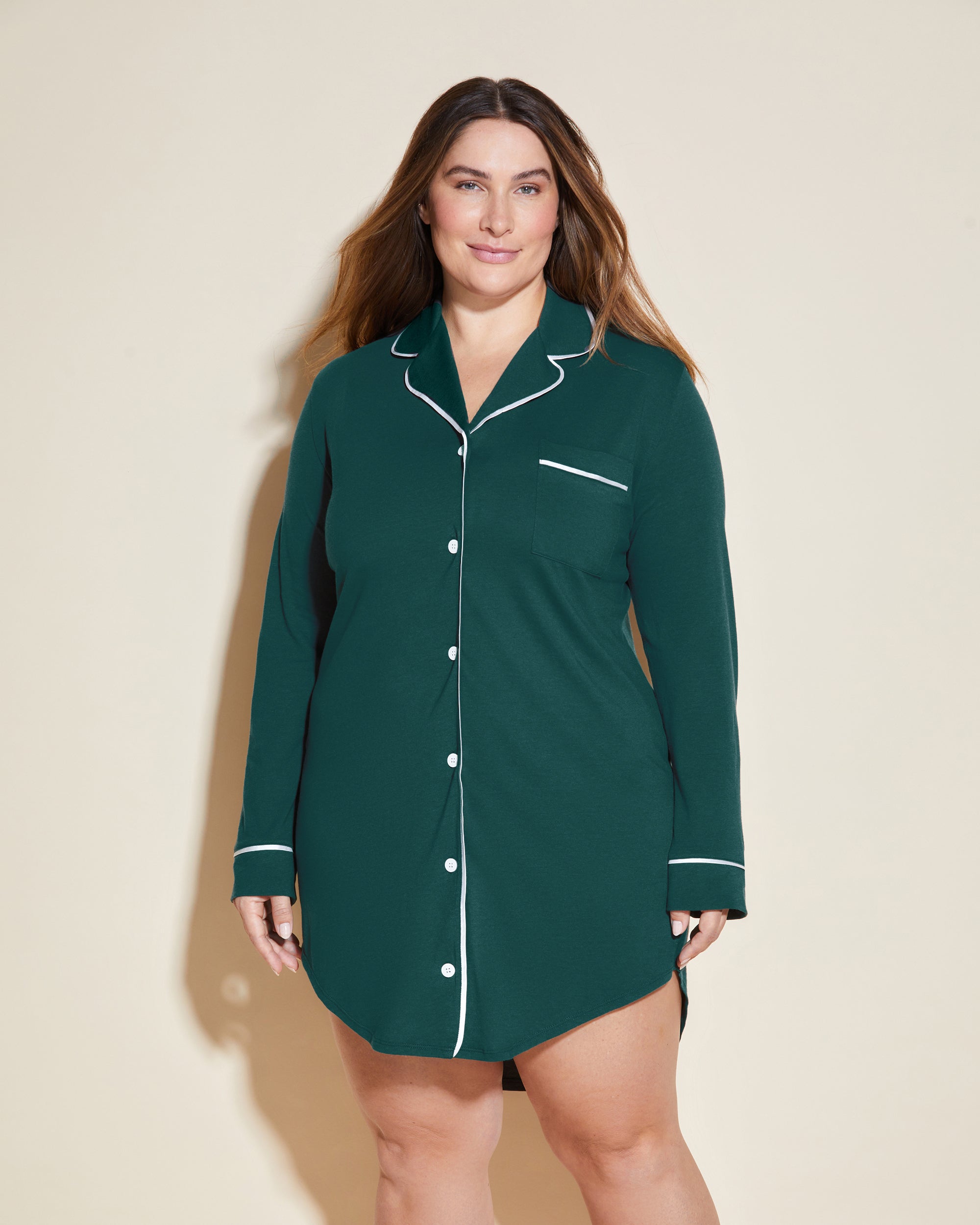 Green Shirt - Bella Nightshirt